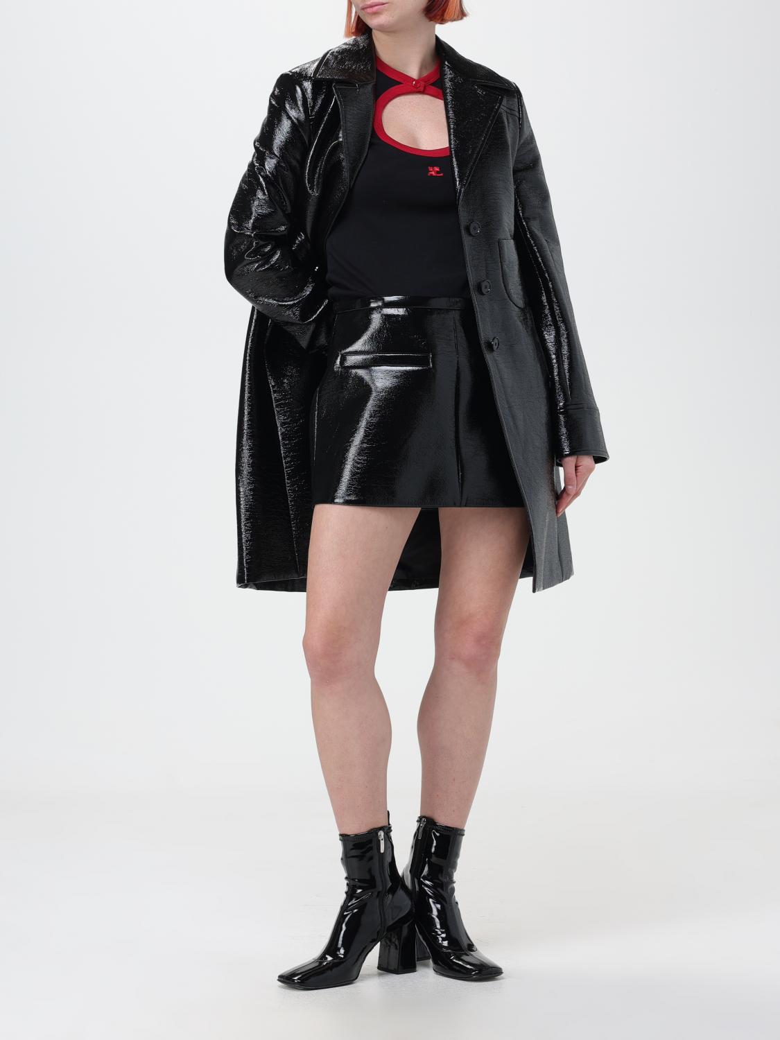 COURRÈGES FALDA: Falda mujer CourrÈges, Negro - Img 2