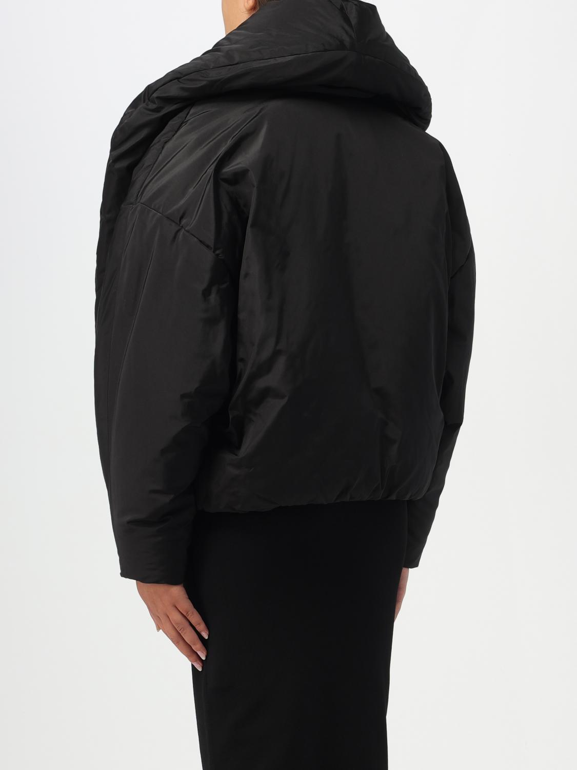 SAINT LAURENT JACKET: Saint Laurent down jacket in silk taffeta, Black - Img 3