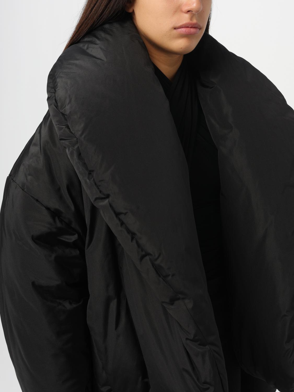 SAINT LAURENT JACKET: Saint Laurent down jacket in silk taffeta, Black - Img 5