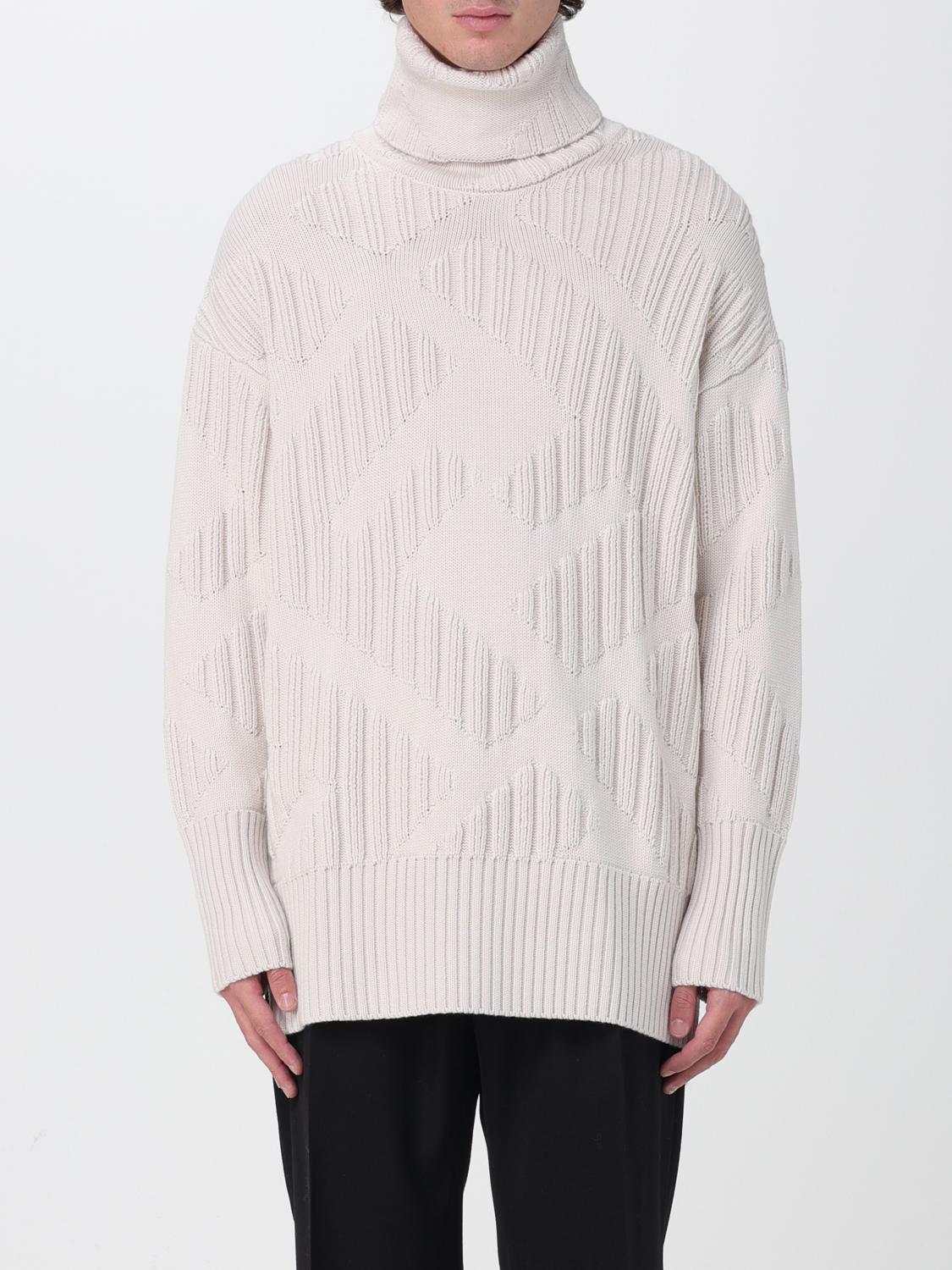 FENDI SWEATER: Fendi wool sweater, Beige - Img 1