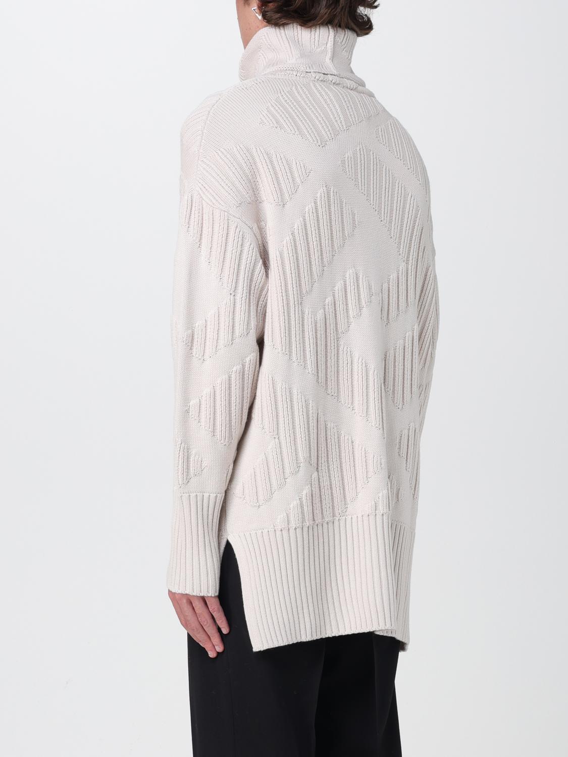 FENDI SWEATER: Fendi wool sweater, Beige - Img 3