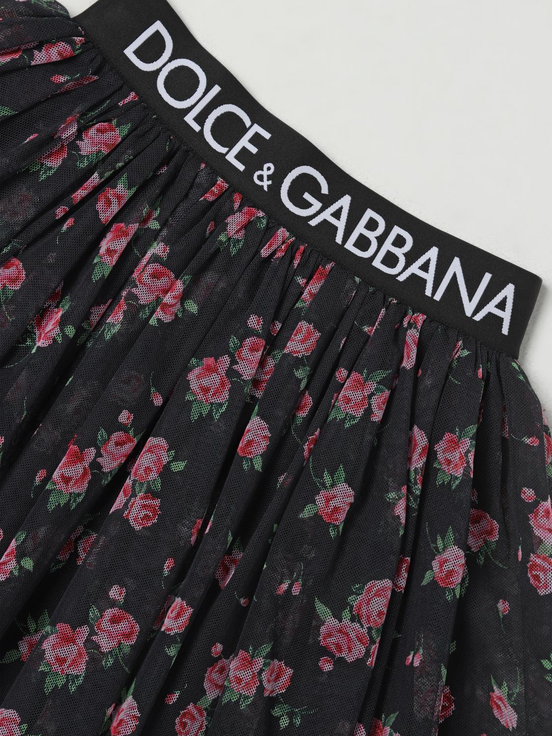 DOLCE & GABBANA 스커트: 스커트 남아 Dolce & Gabbana, 블랙 - Img 3