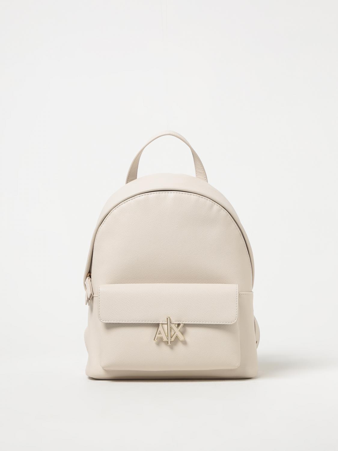 ARMANI EXCHANGE BACKPACK: Backpack woman Armani Exchange, Yellow Cream - Img 1