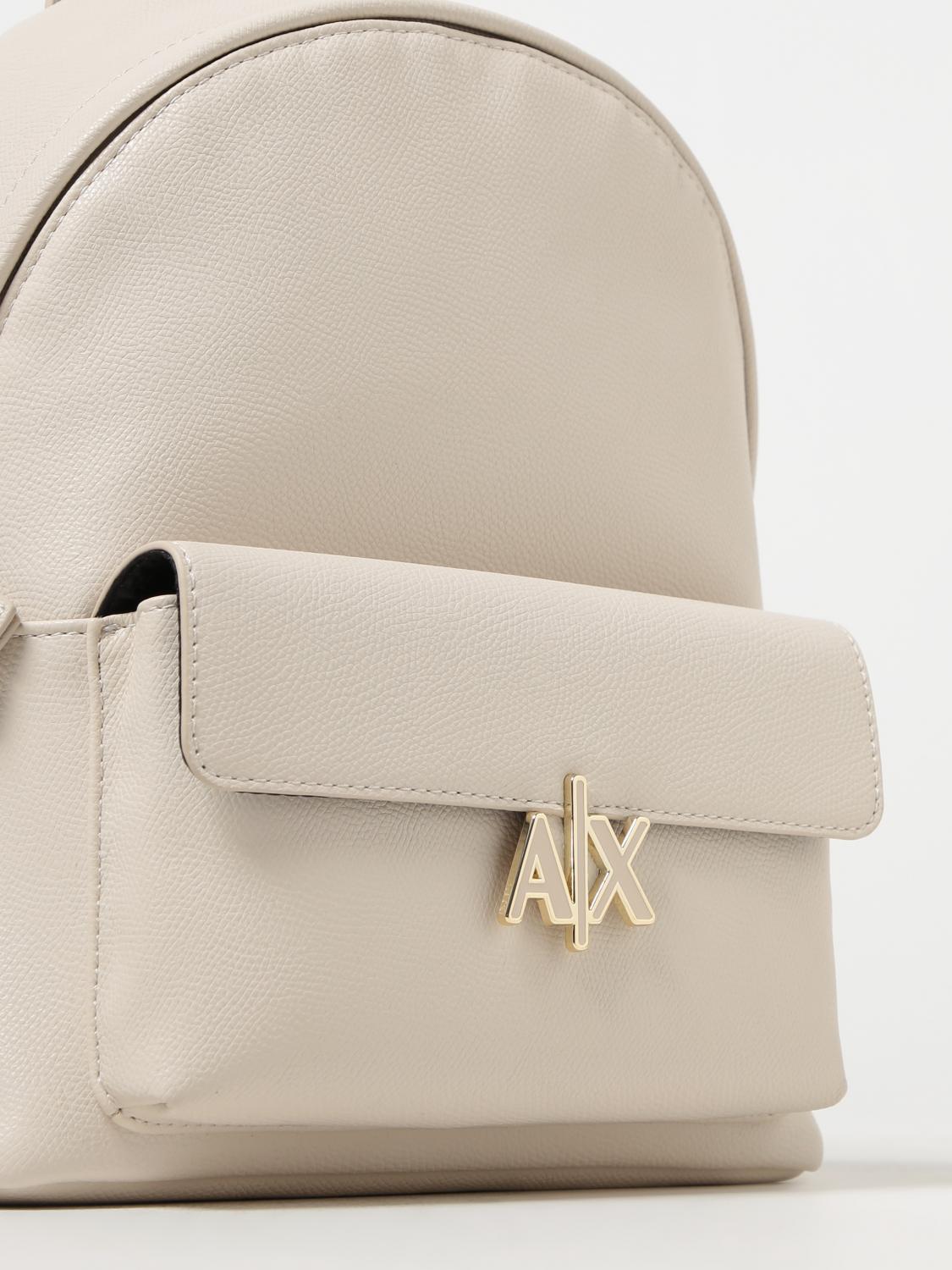 ARMANI EXCHANGE BACKPACK: Backpack woman Armani Exchange, Yellow Cream - Img 3