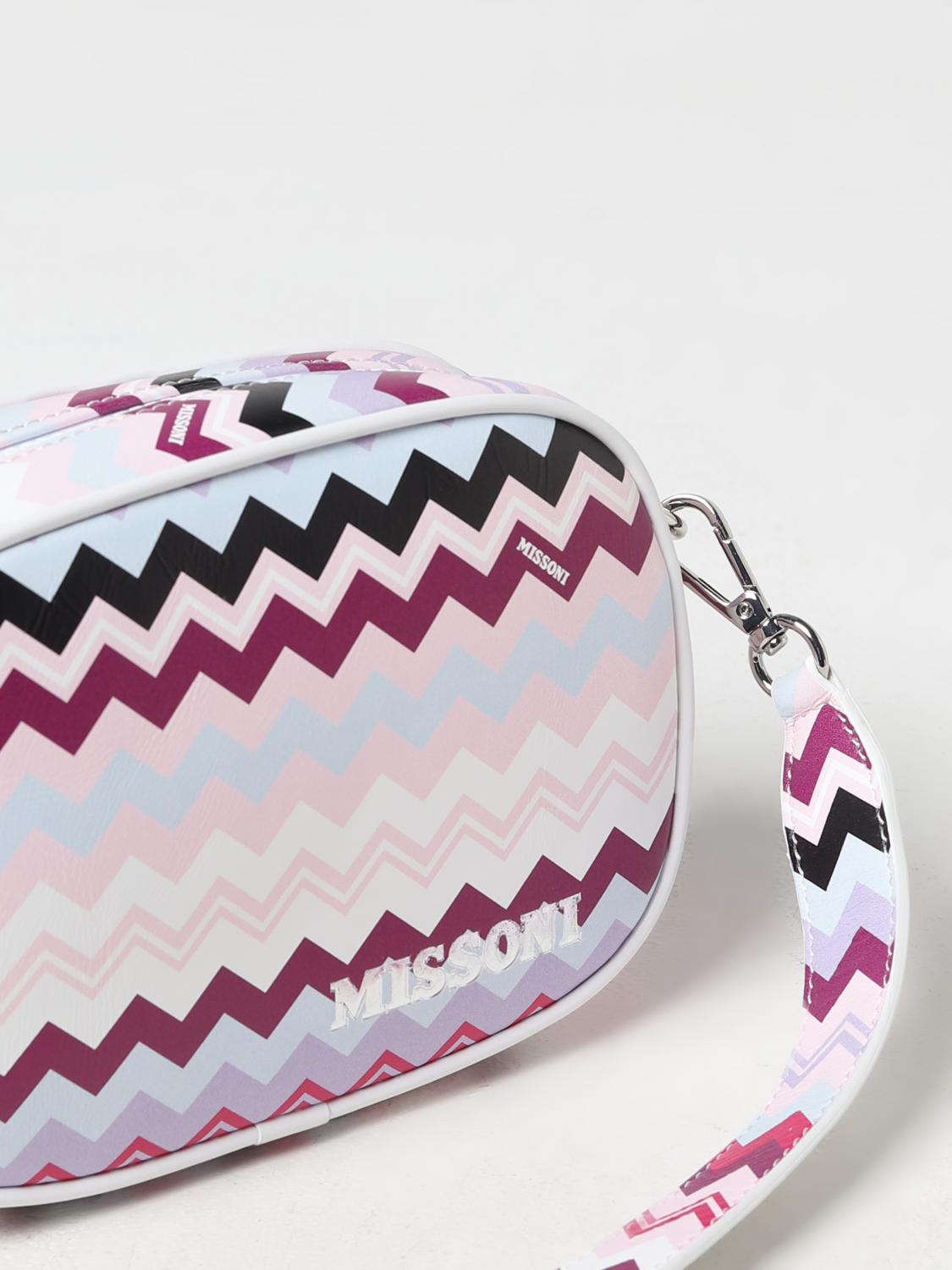 MISSONI TASCHE: Tasche kinder Missoni, Glyzinien - Img 3