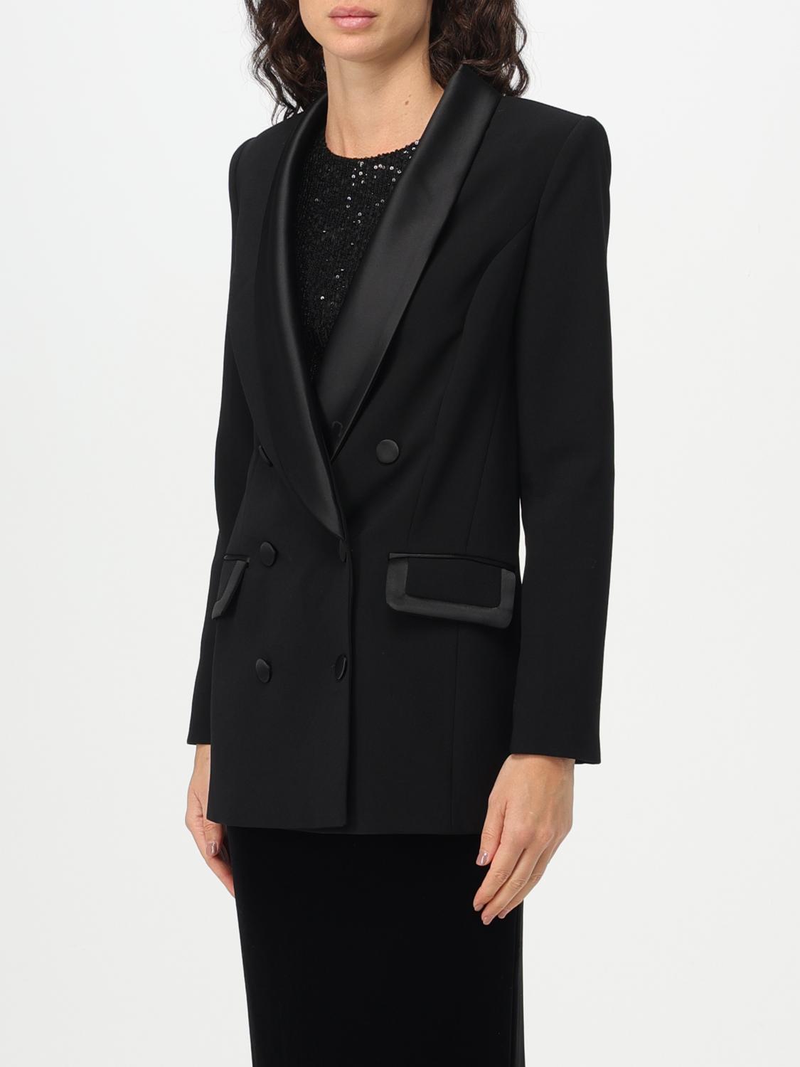 ELISABETTA FRANCHI VESTE: Blazer femme Elisabetta Franchi, Noir - Img 3