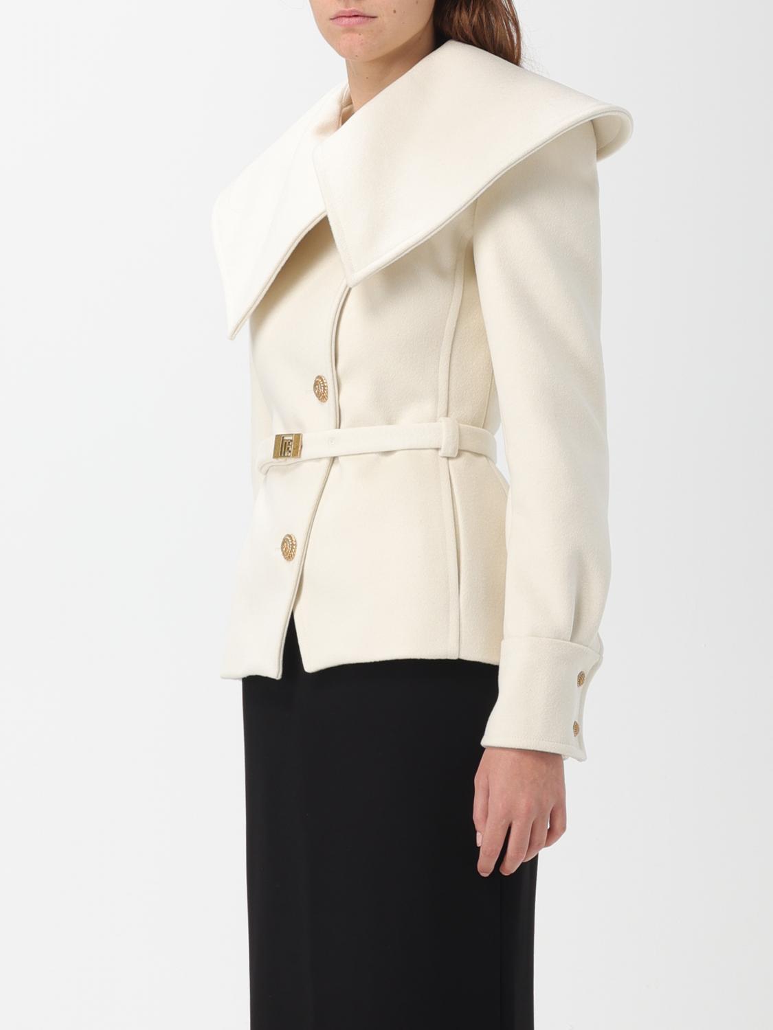 Balmainアウトレット：ブレザー レディース - ホワイト | GIGLIO.COM 