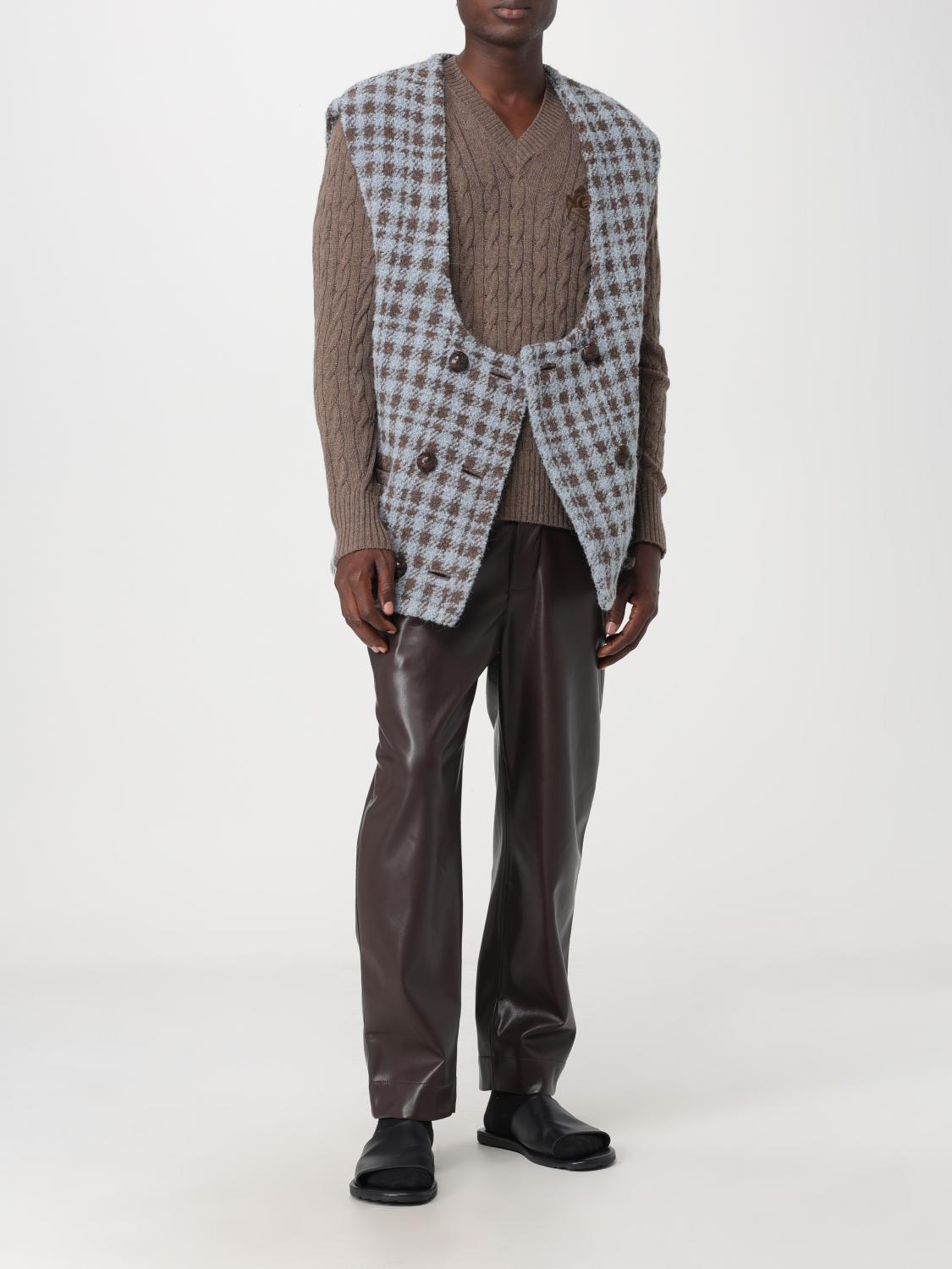 ETRO SWEATER: Etro cashmere sweater, Brown - Img 2