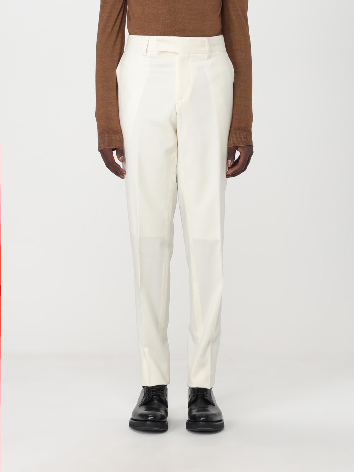 LARDINI PANTS: Pants men Lardini, White - Img 1