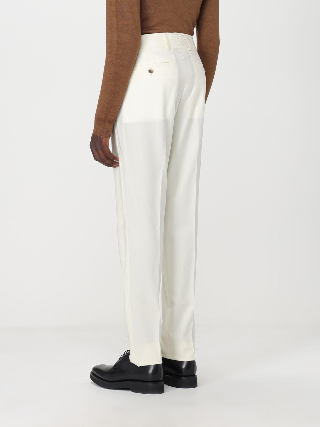 LARDINI PANTS: Pants men Lardini, White - Img 3