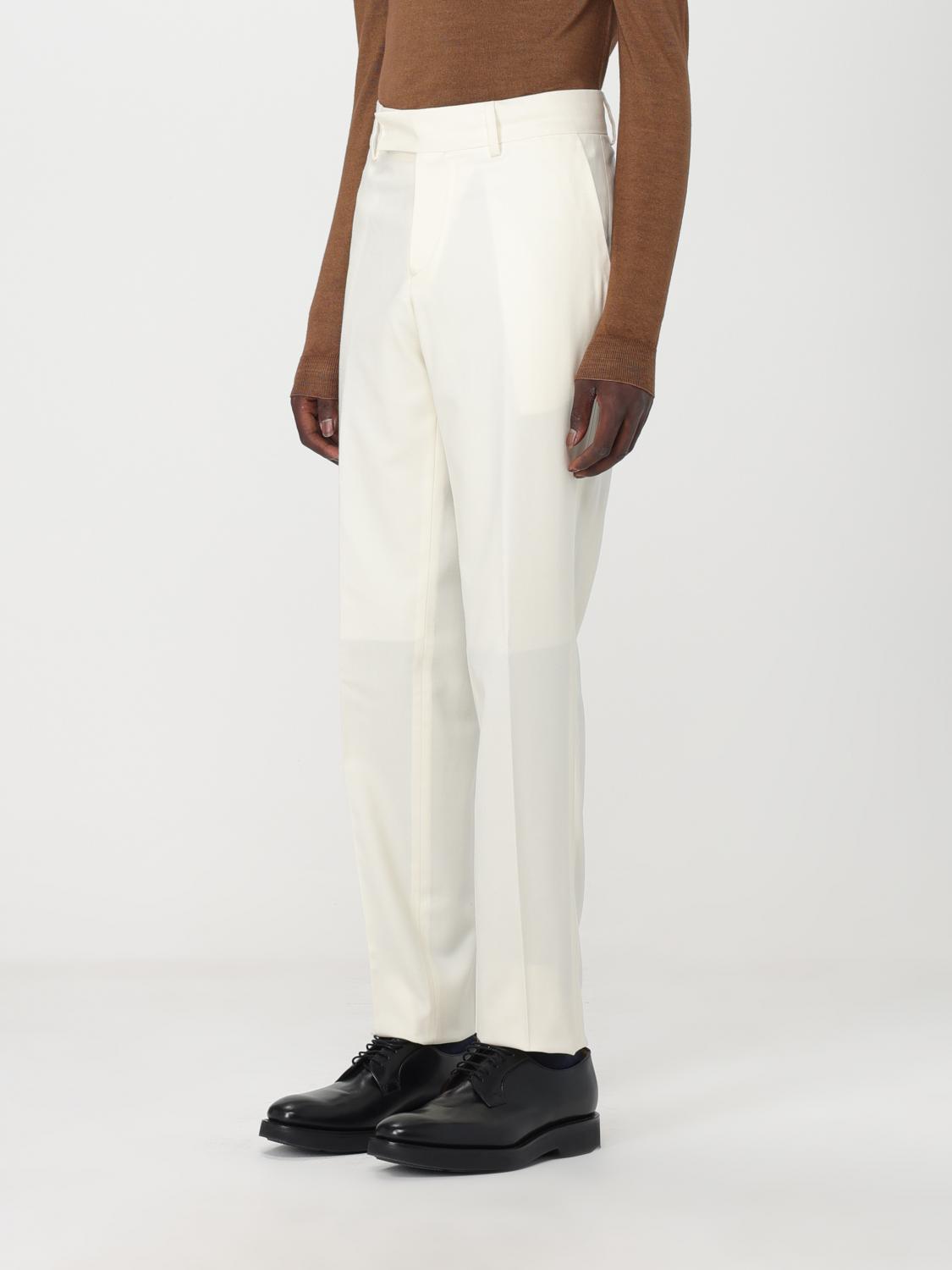 LARDINI PANTS: Pants men Lardini, White - Img 4