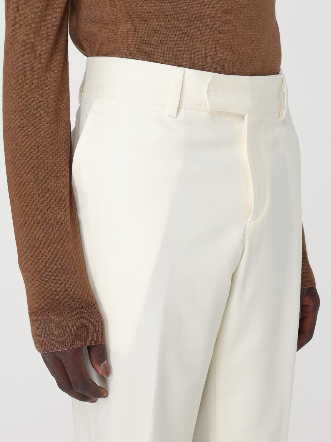 LARDINI PANTS: Pants men Lardini, White - Img 5