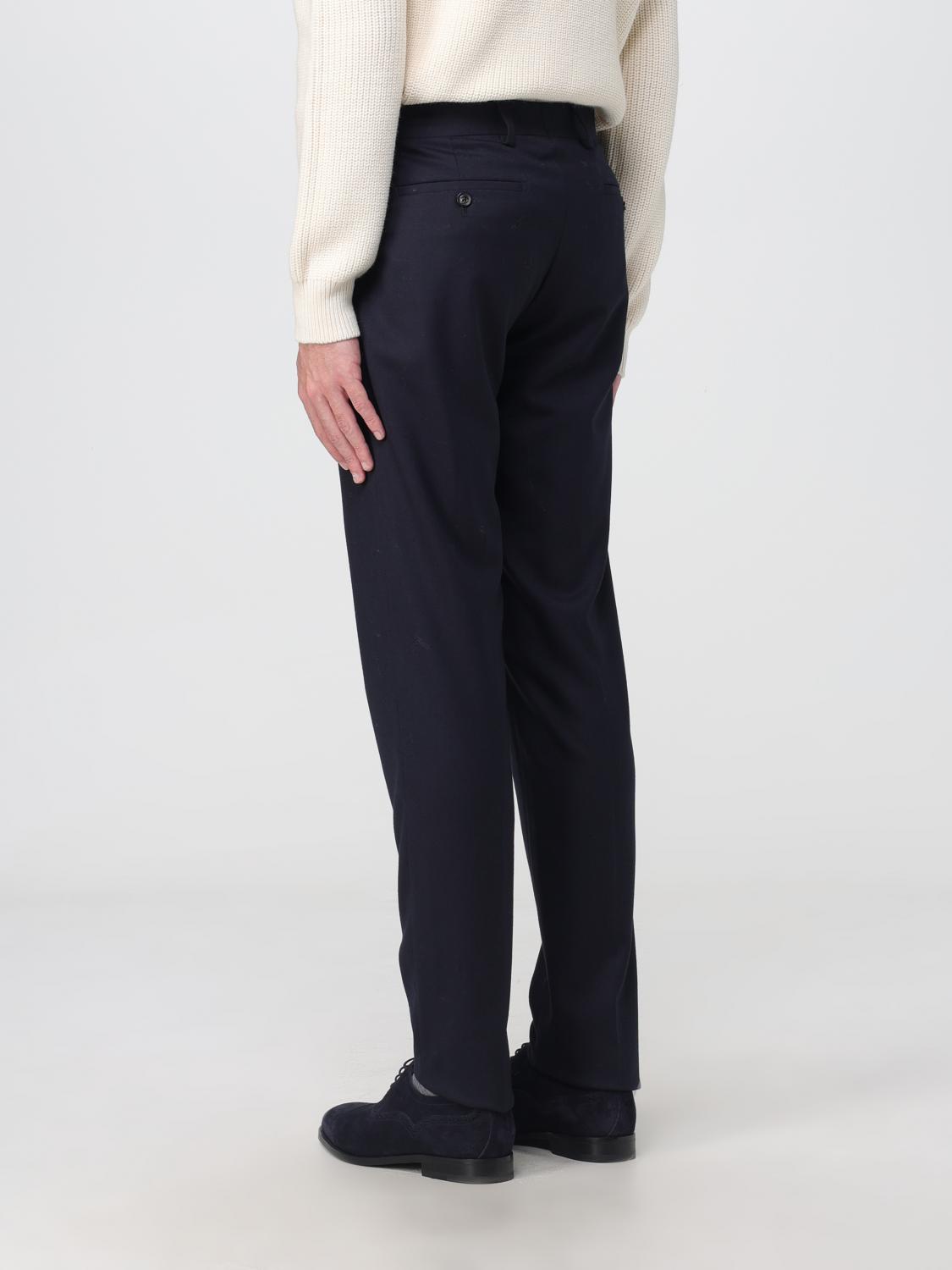 LARDINI PANTS: Pants men Lardini, Black - Img 2