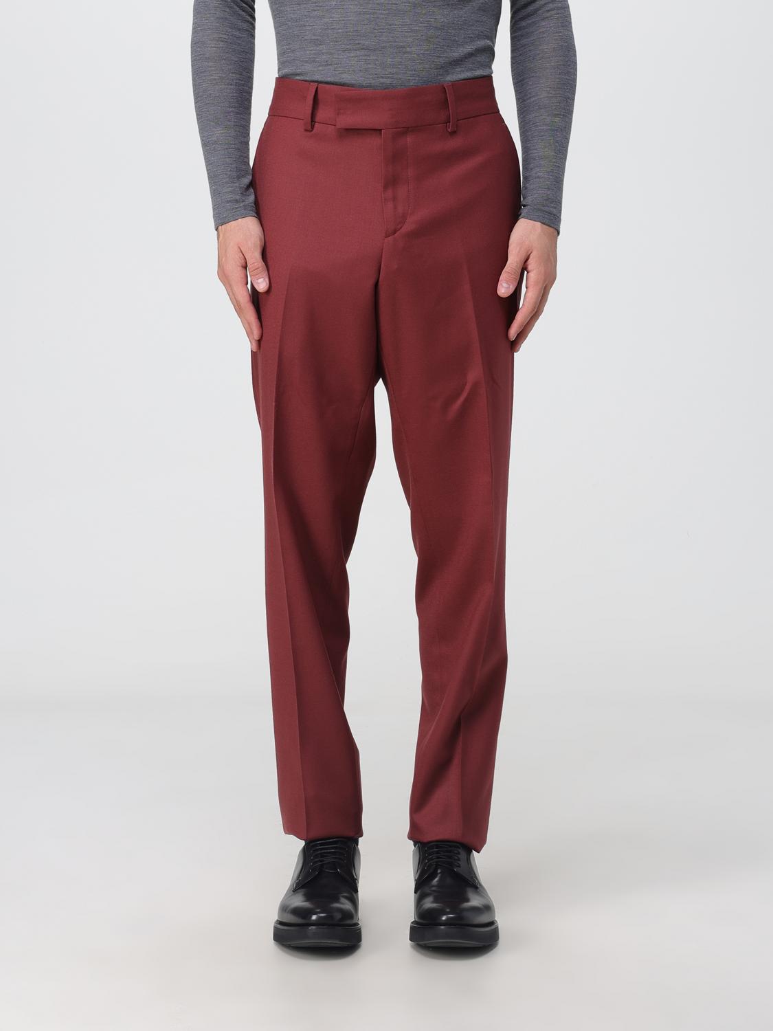 LARDINI PANTS: Pants men Lardini, Burgundy - Img 1