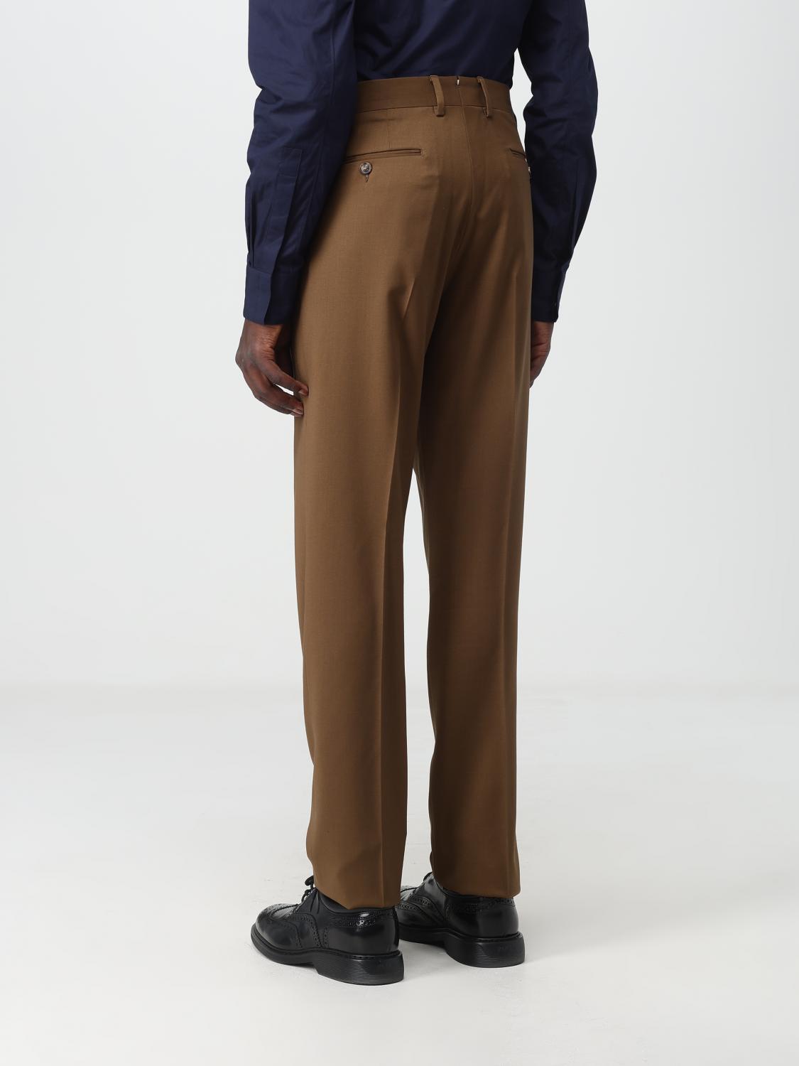 LARDINI TROUSERS: Trousers men Lardini, Brown - Img 2