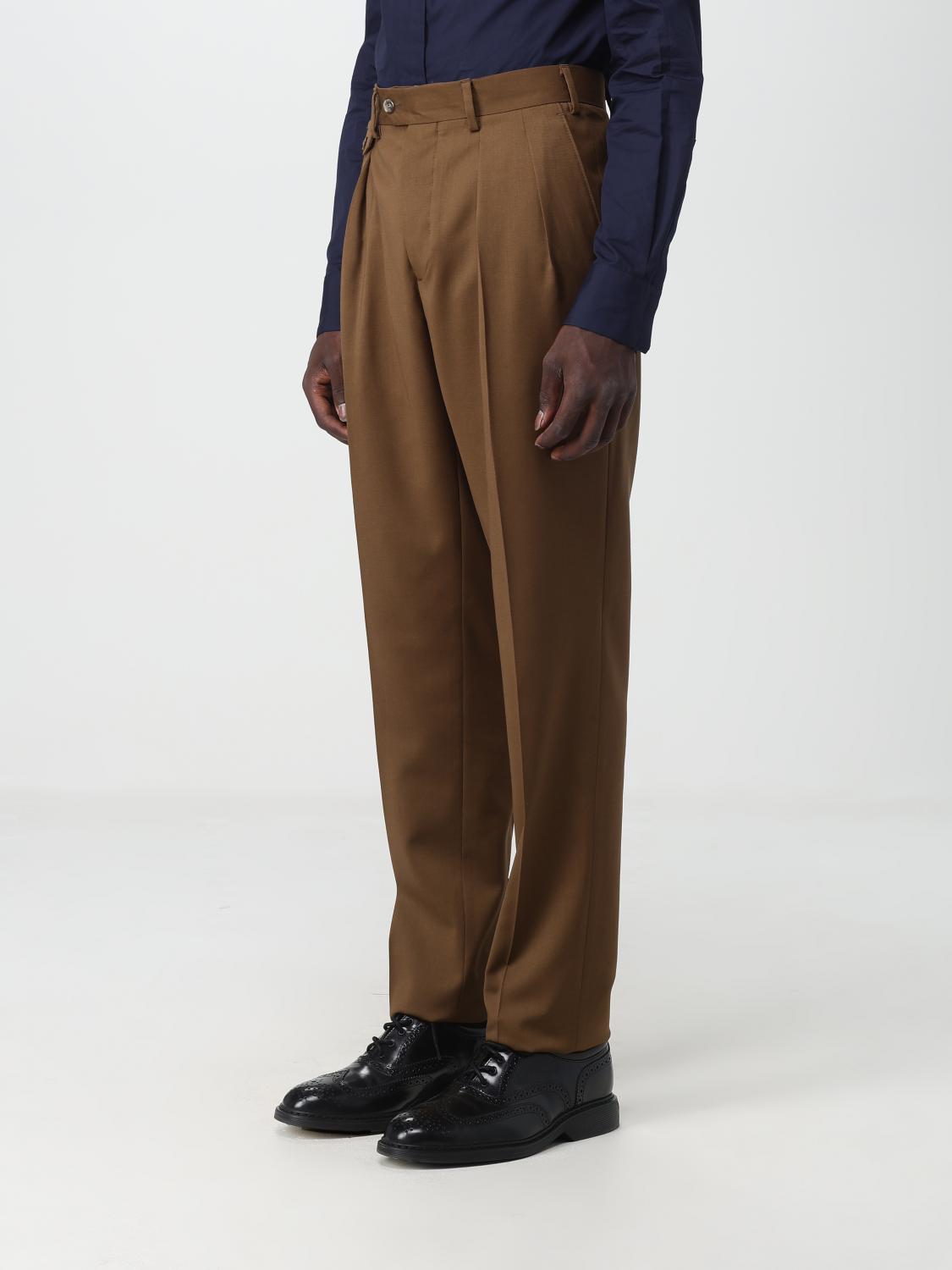 LARDINI TROUSERS: Trousers men Lardini, Brown - Img 3
