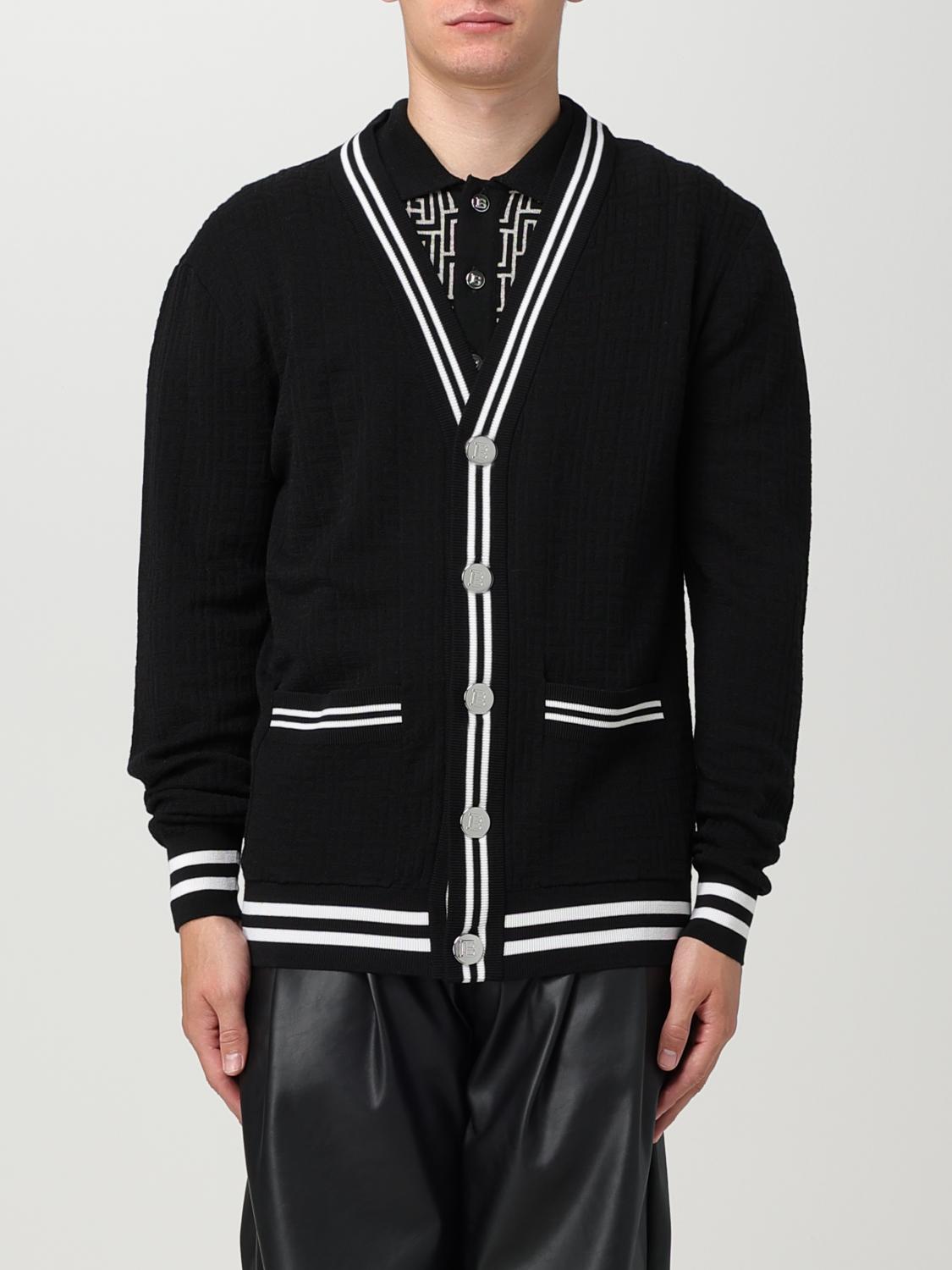 BALMAIN SWEATER: Sweater men Balmain, Black - Img 1