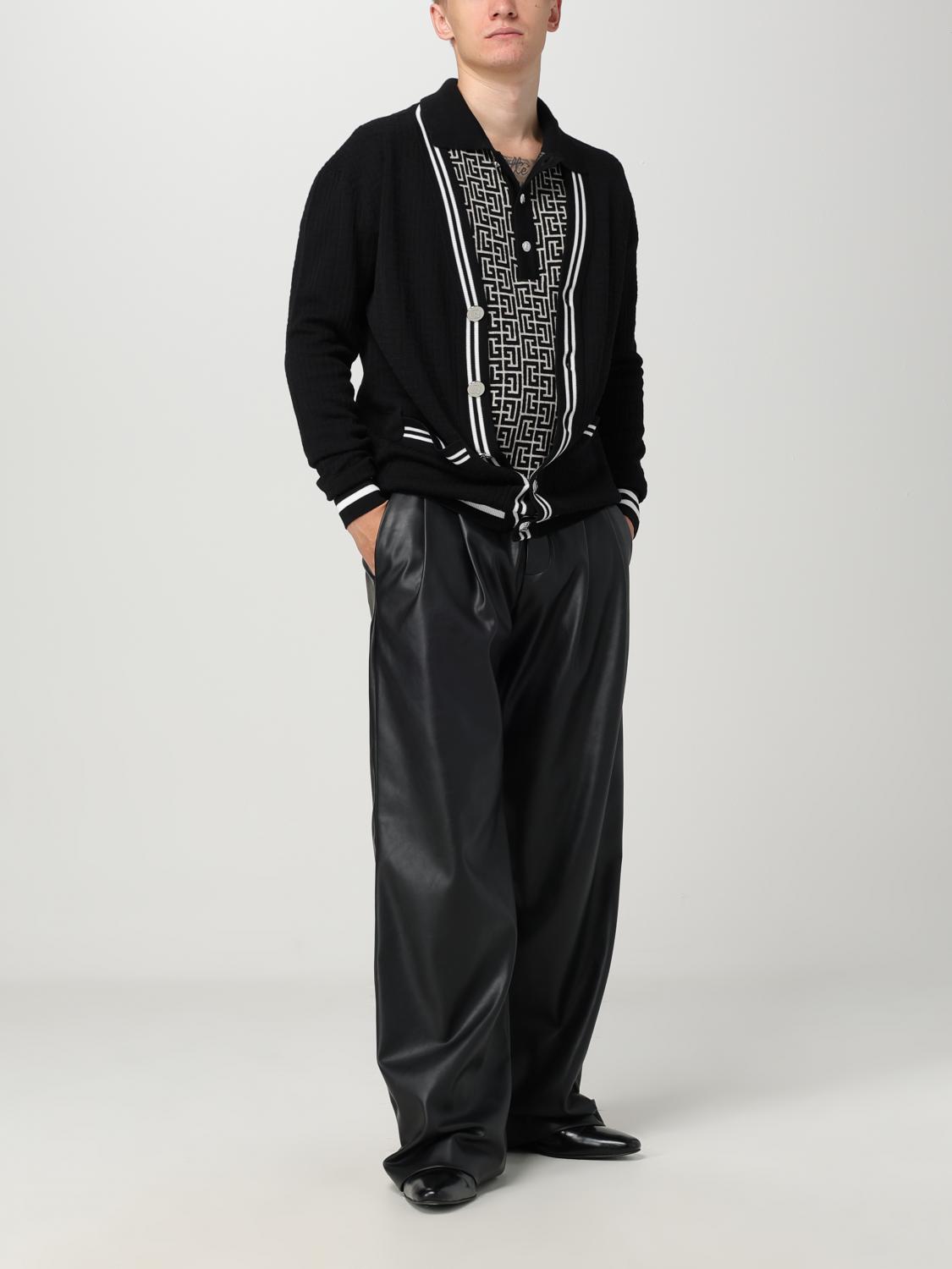BALMAIN SWEATER: Sweater men Balmain, Black - Img 2