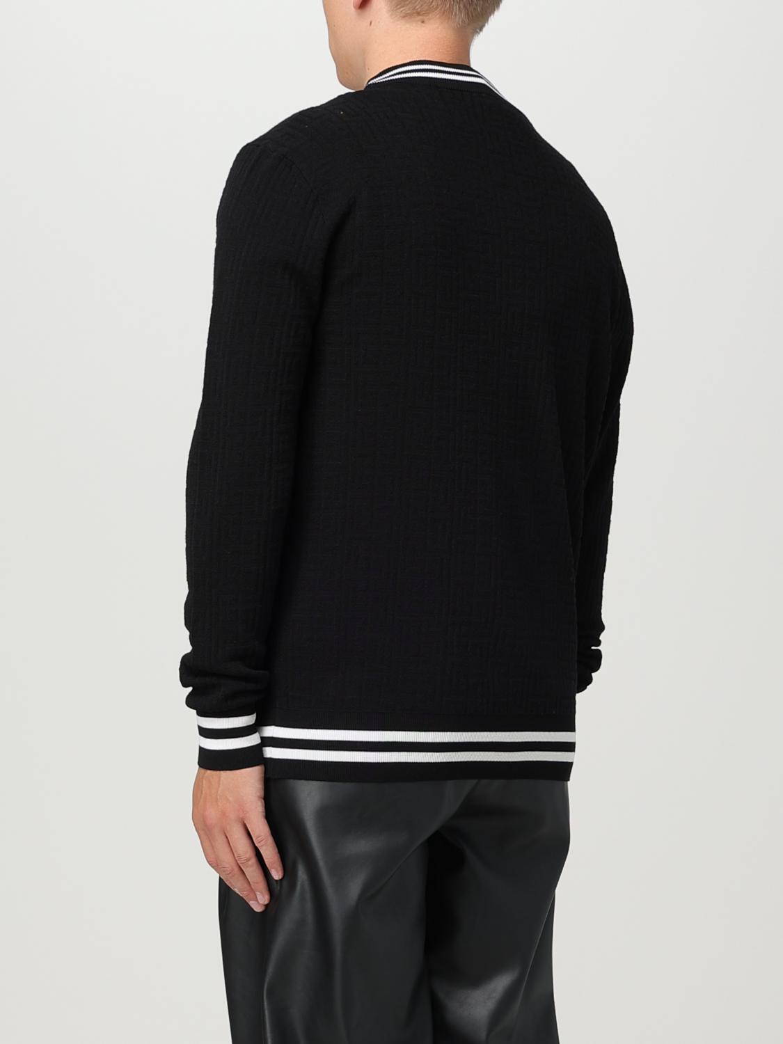 BALMAIN SWEATER: Sweater men Balmain, Black - Img 3