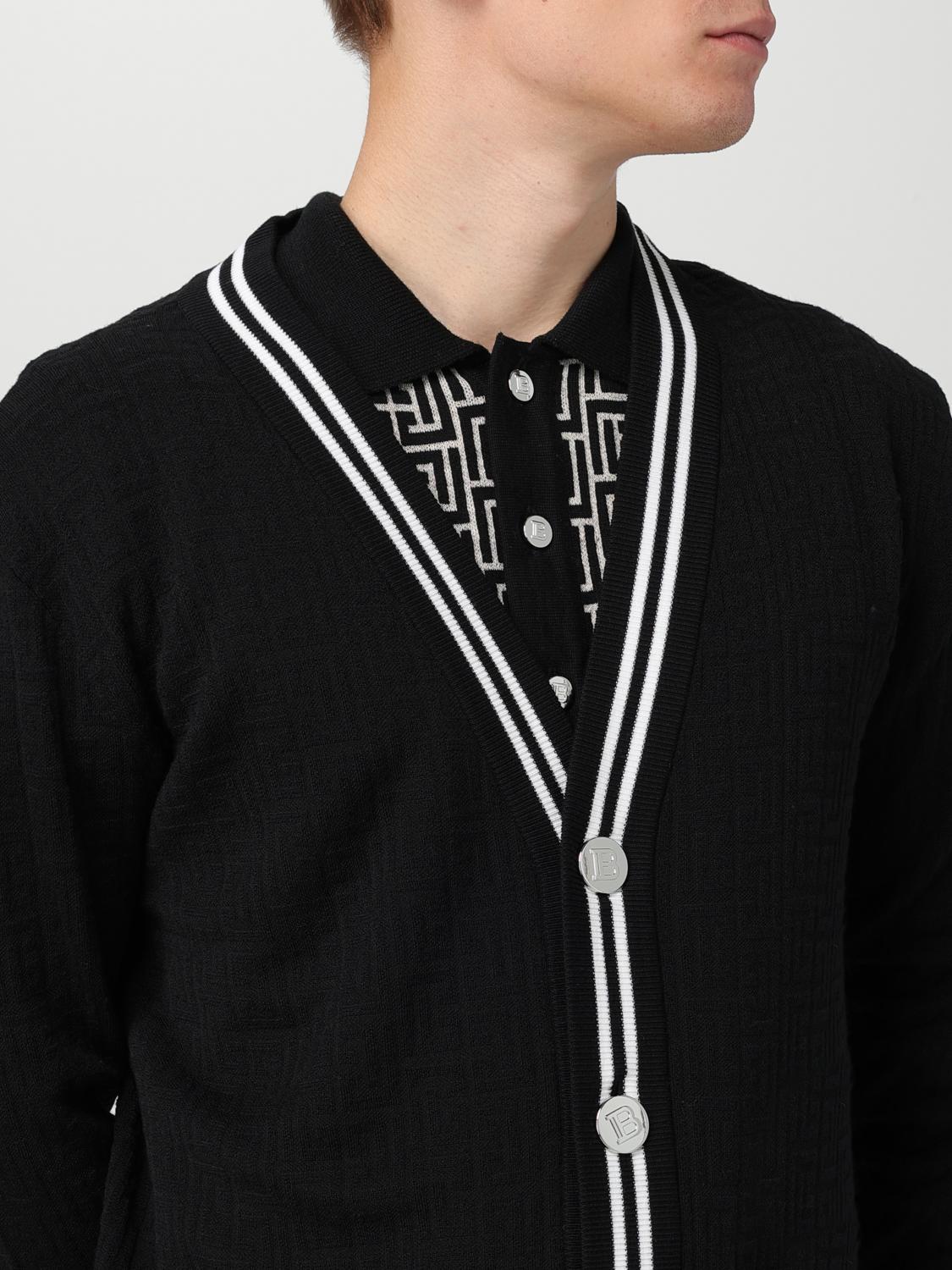 BALMAIN SWEATER: Sweater men Balmain, Black - Img 5
