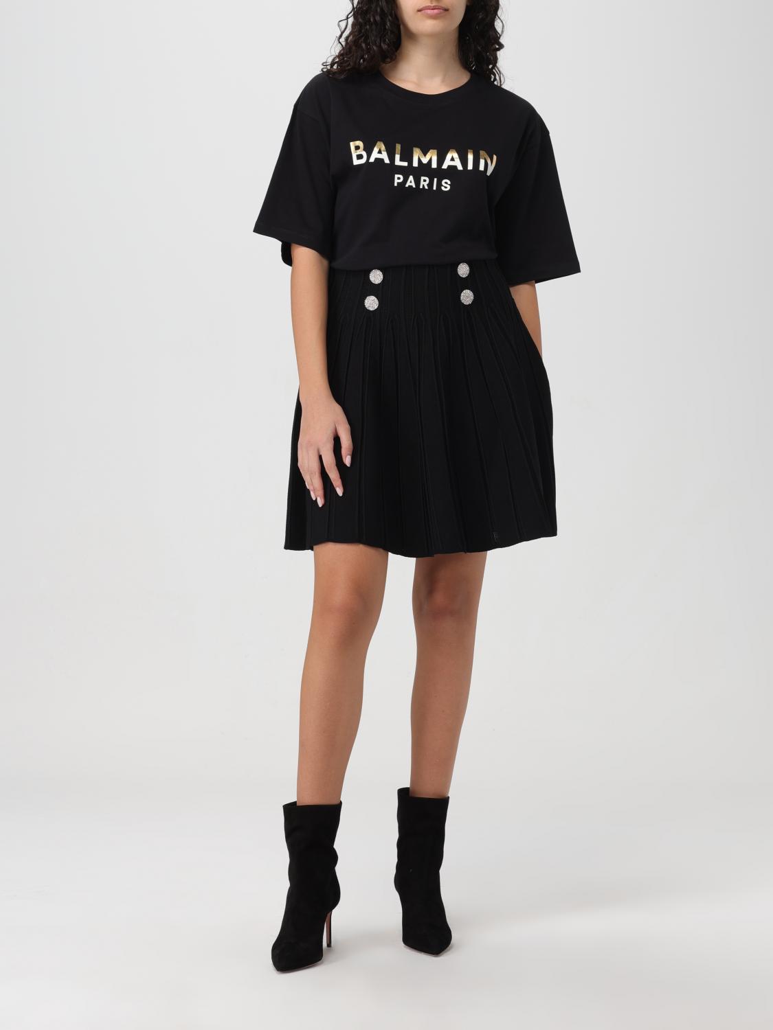 ミニスカート BALMAIN Women Skirts CF1LB292KF51EAB Black ミニスカート BALMAIN Women Skirts CF1LB292KF51EAB Black