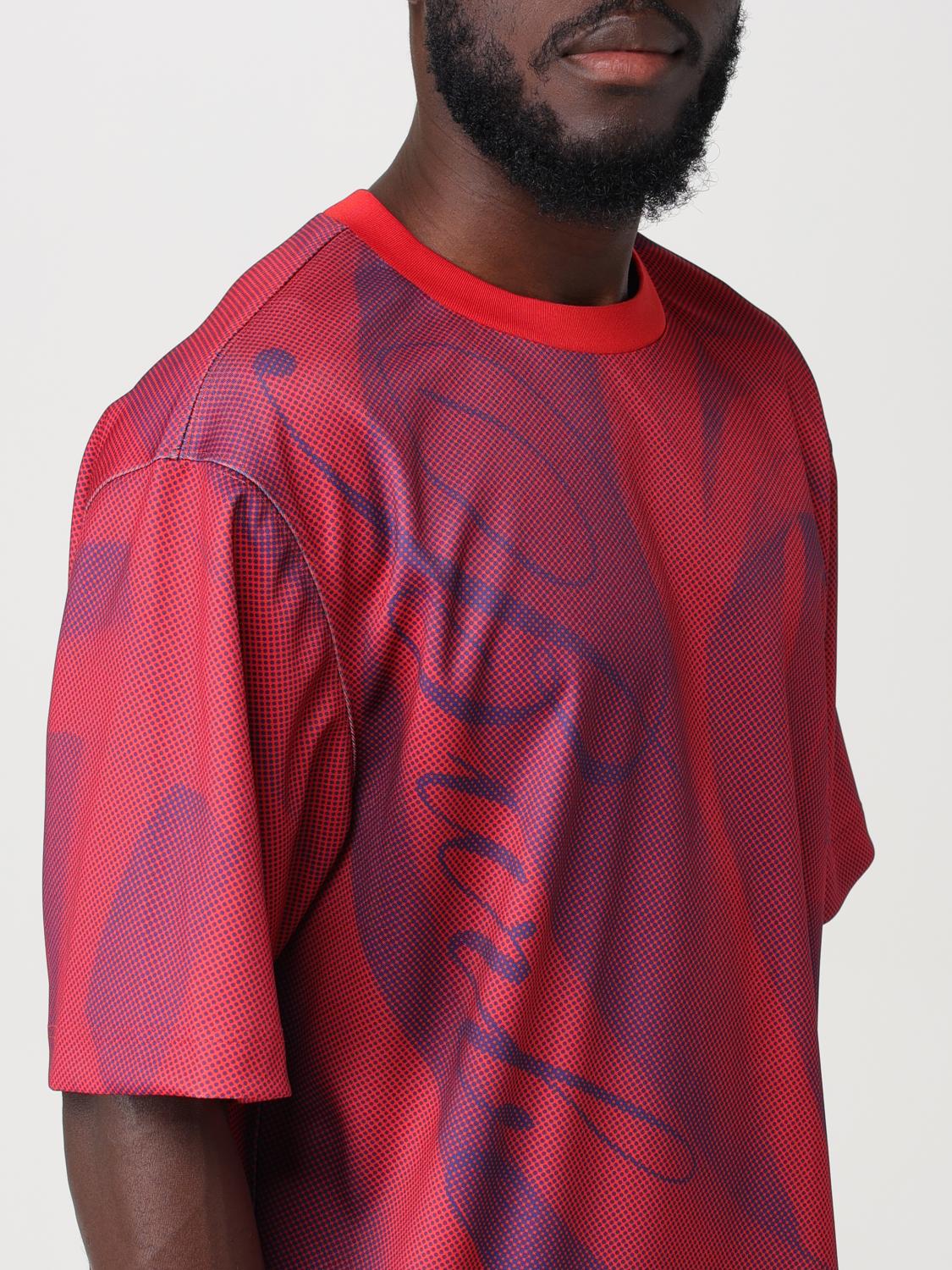 BURBERRY T-SHIRT: T-shirt men Burberry, Red - Img 5