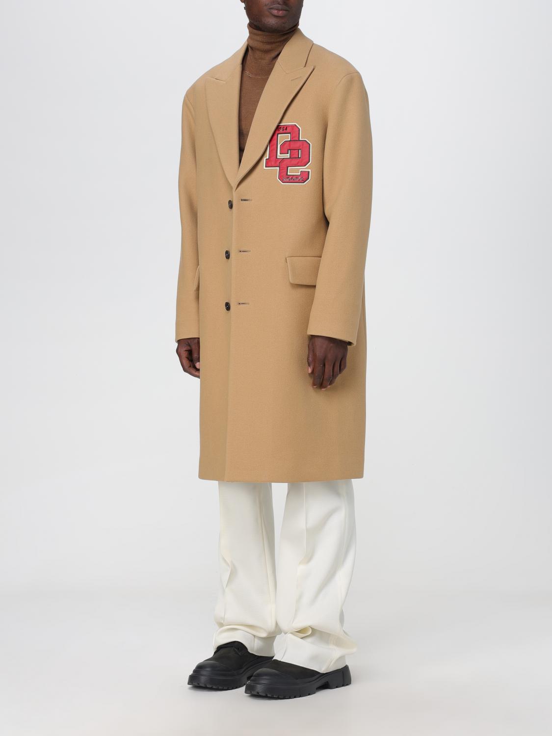 DSQUARED2 CAPPOTTO: Cappotto Dsquared2 in misto lana, Bianco - Img 4