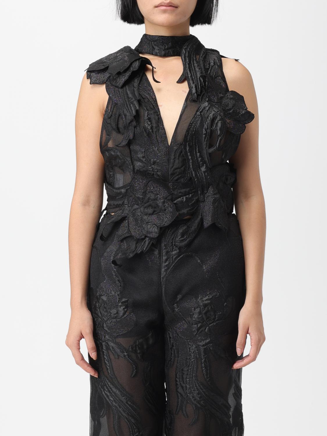 ALBERTA FERRETTI: Top woman - Black | Alberta Ferretti top