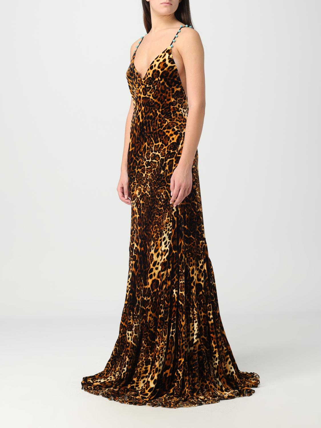 Roberto Cavalli Dress woman - Brown | RKT138FY058 | GIGLIO.COM
