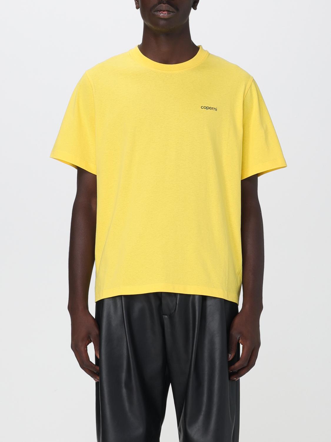 COPERNI CAMISETA: Camiseta hombre Coperni, Amarillo - Img 1
