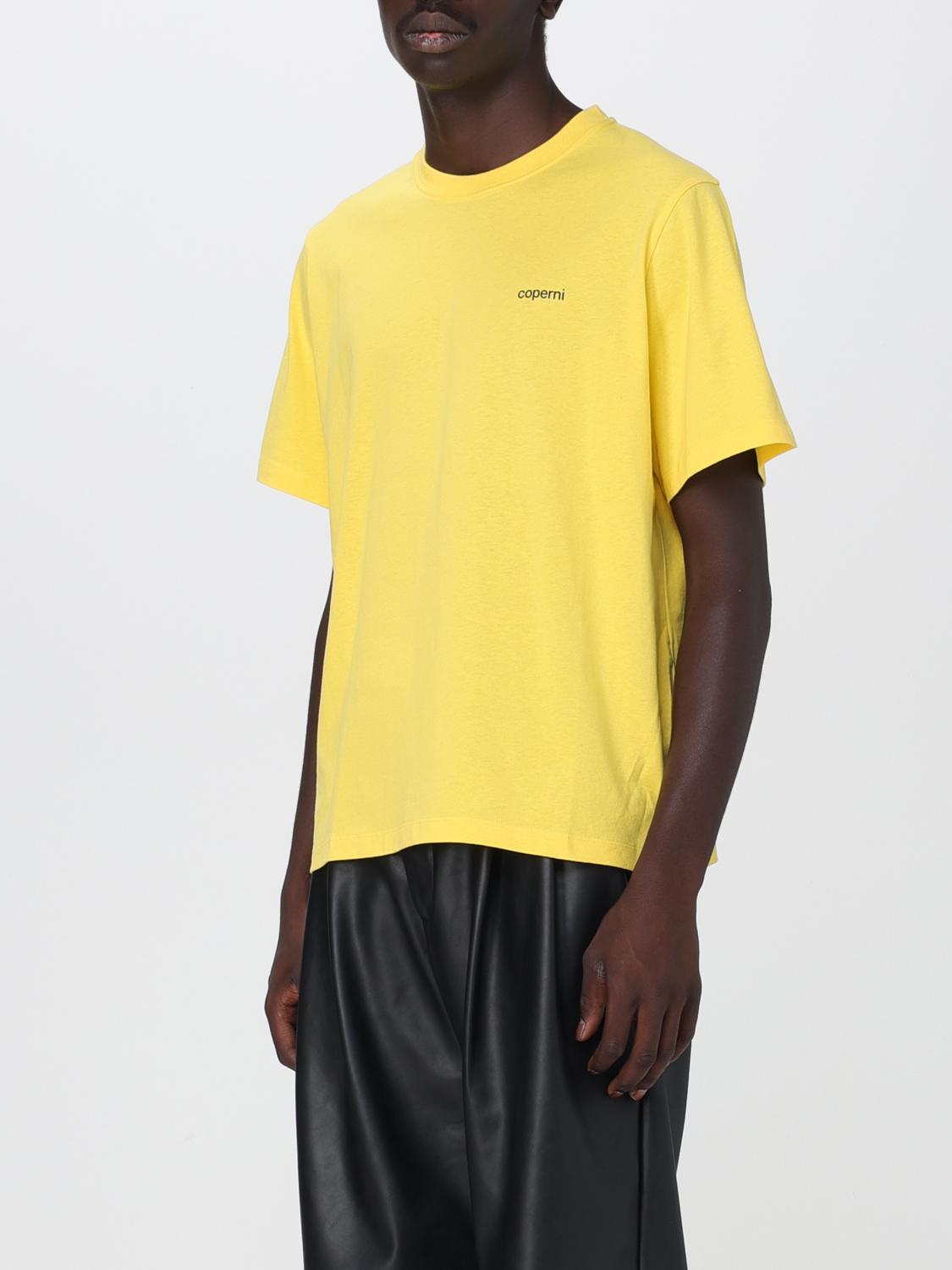 COPERNI CAMISETA: Camiseta hombre Coperni, Amarillo - Img 4