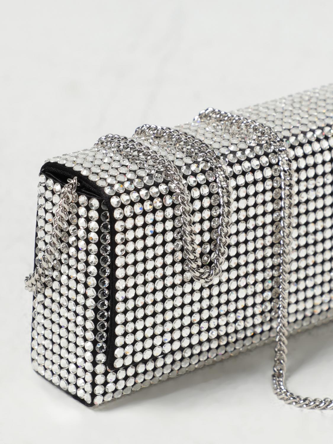 AMINA MUADDI MINITASCHE: Handtasche damen Amina Muaddi, Schwarz - Img 3