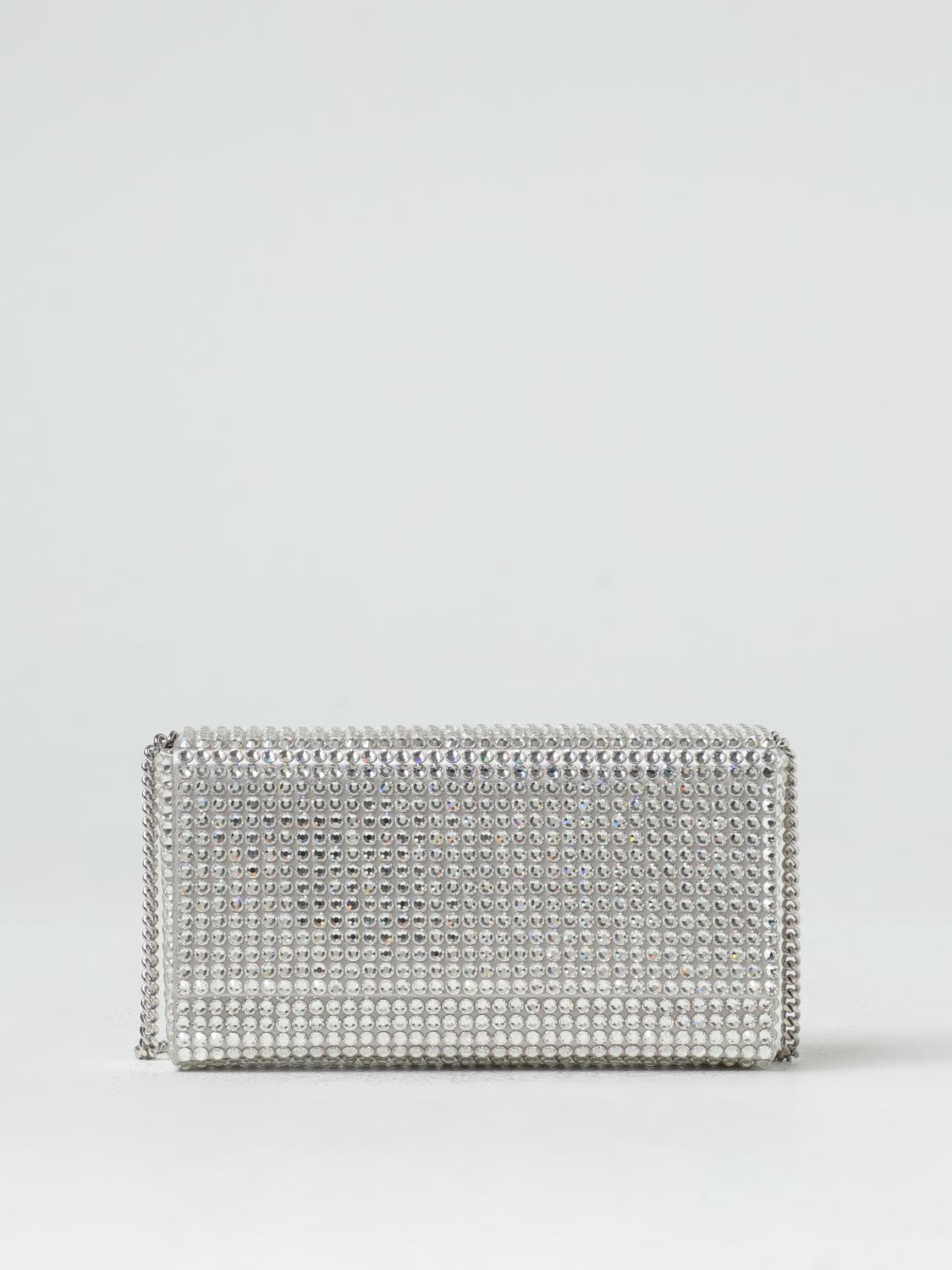 AMINA MUADDI MINITASCHE: Handtasche damen Amina Muaddi, Silber - Img 1