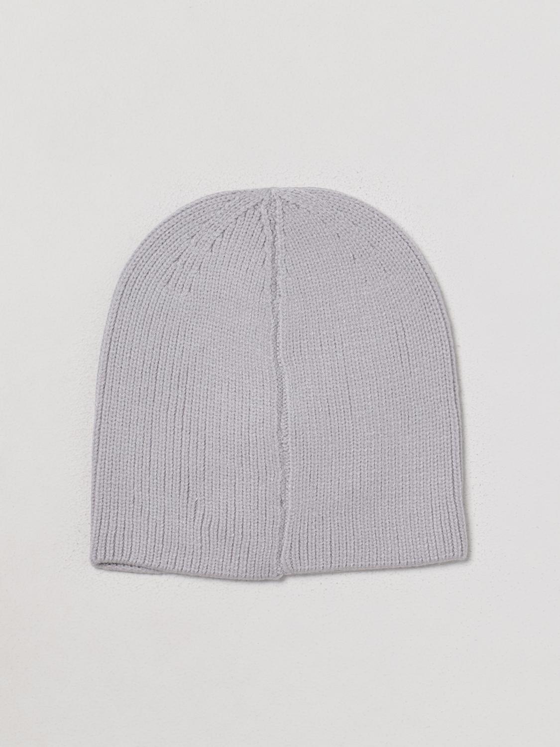 LIU JO CAPPELLO: Cappello Liu Jo in misto viscosa con logo, Grigio - Img 2