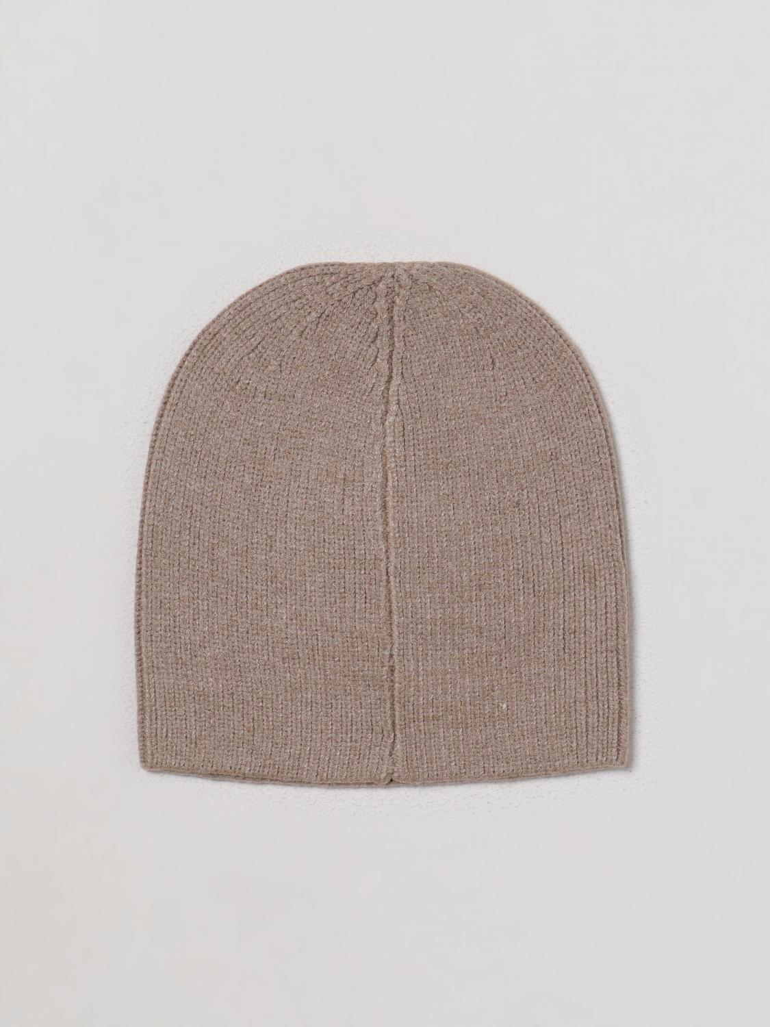 LIU JO CAPPELLO: Cappello Liu Jo in misto viscosa con logo, Naturale - Img 2