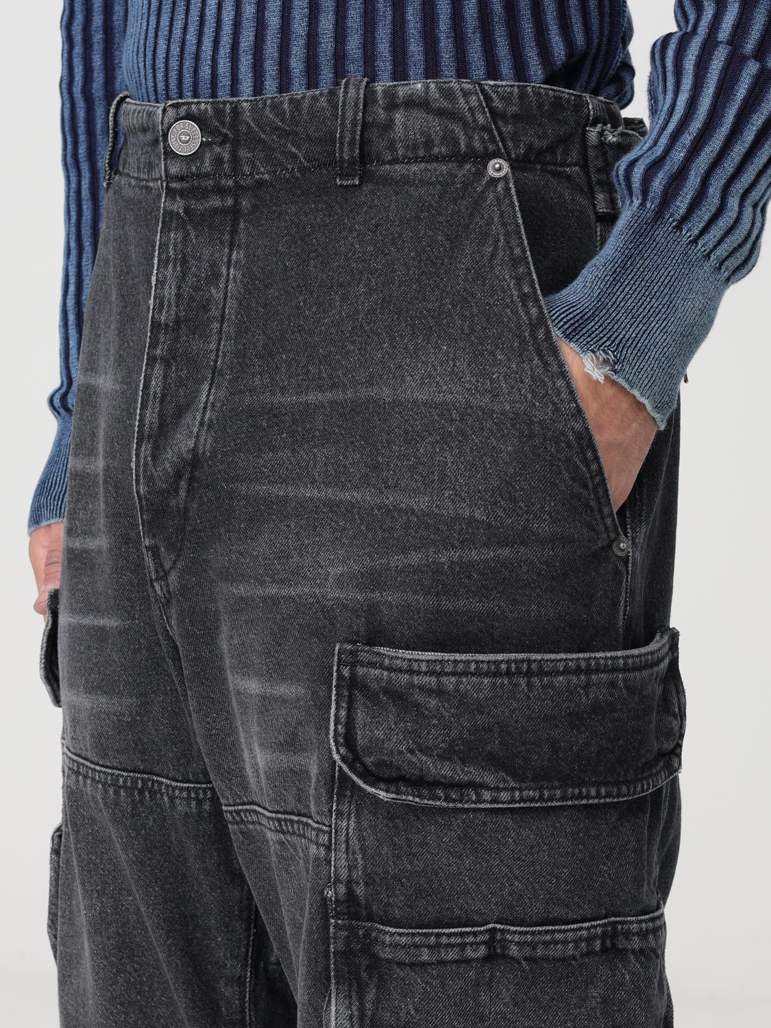 Diesel cargo jeans in denim - Denim | A114190HLAA | GIGLIO.COM