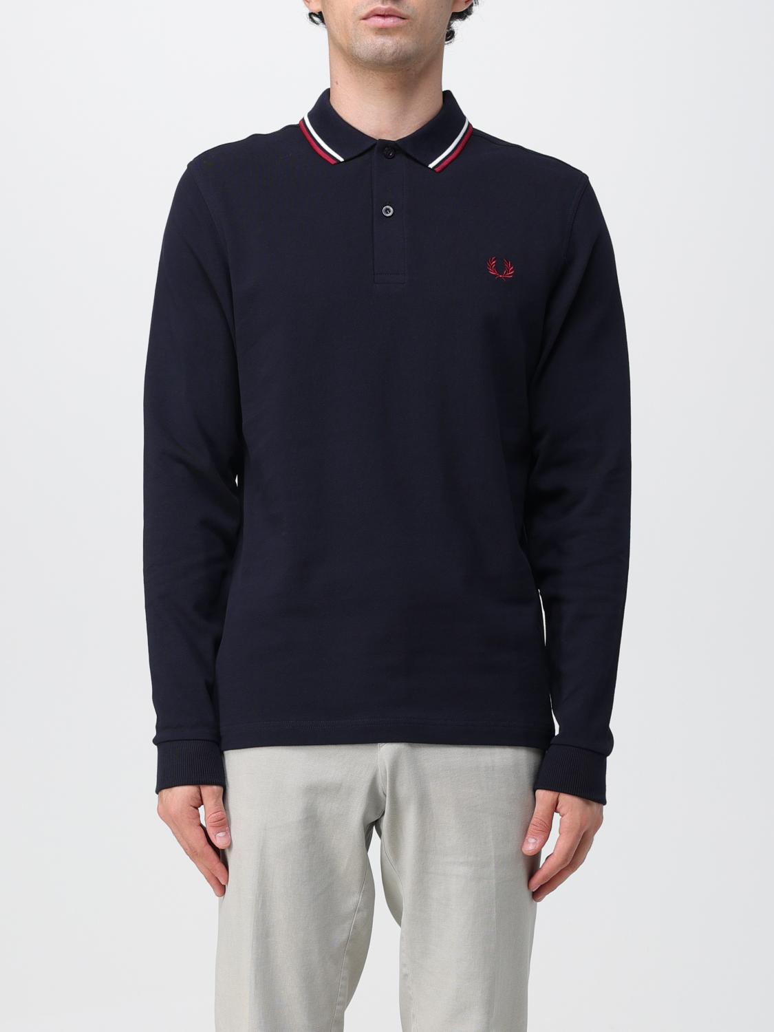 FRED PERRY POLO: T-shirt herren Fred Perry, Blau - Img 1