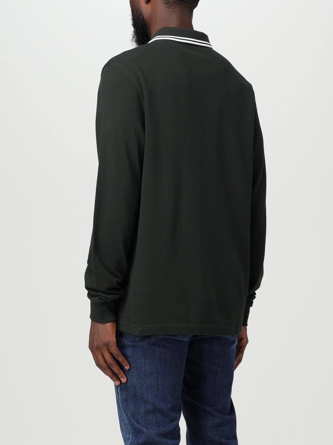 FRED PERRY POLO: Polo basic Fred Perry con logo ricamato, Verde - Img 2