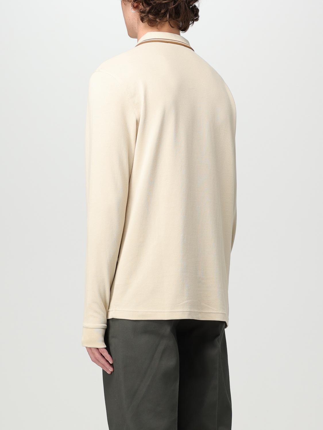 FRED PERRY ポロシャツ: Tシャツ メンズ Fred Perry, アイボリー - Img 2