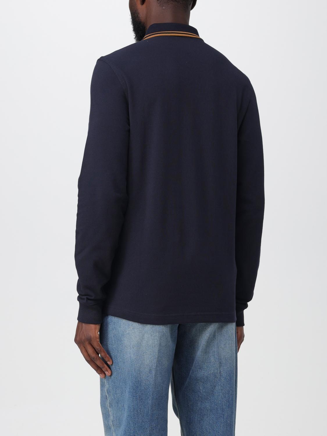 FRED PERRY 폴로 셔츠: 티셔츠 남성 Fred Perry, 네이비 - Img 2