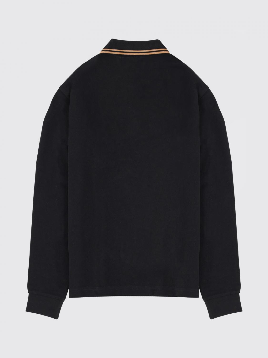 FRED PERRY ポロシャツ: Tシャツ メンズ Fred Perry, ブラック 2 - Img 3