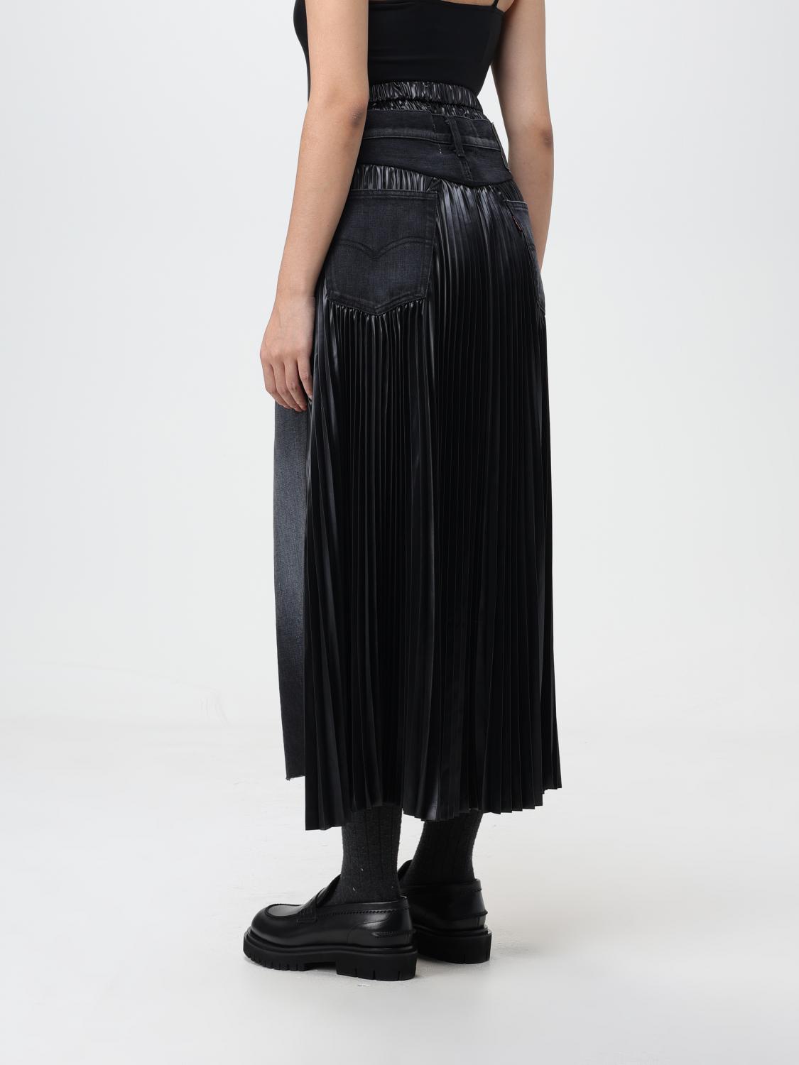 JUNYA WATANABE 　グレー 　スカート S Junya Watanabe Comme Des Garcons Grey Wool Tube Skirt/Dress