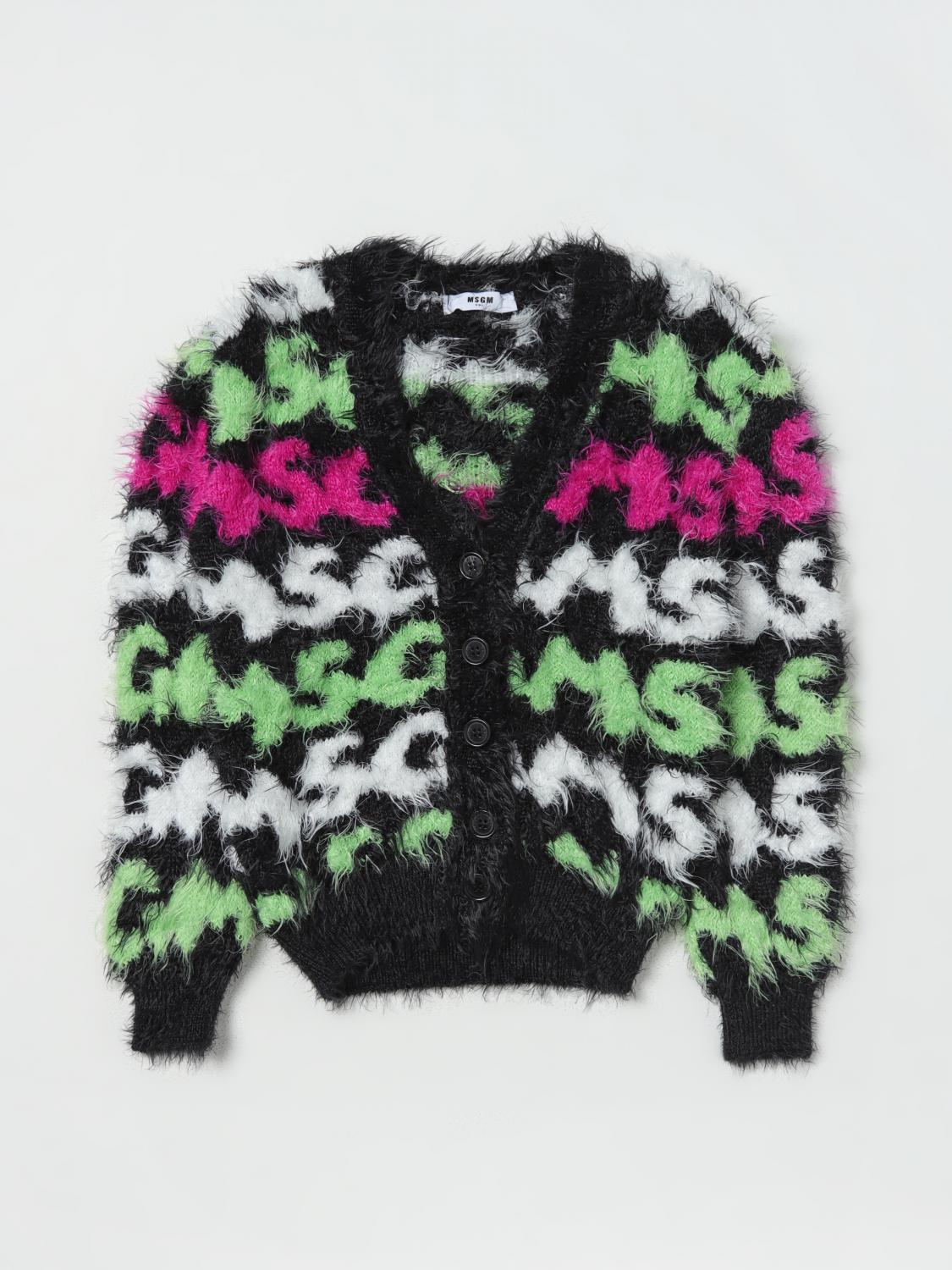 MSGM KIDS JERSEY: Jersey niños MSGM Kids, Negro - Img 1