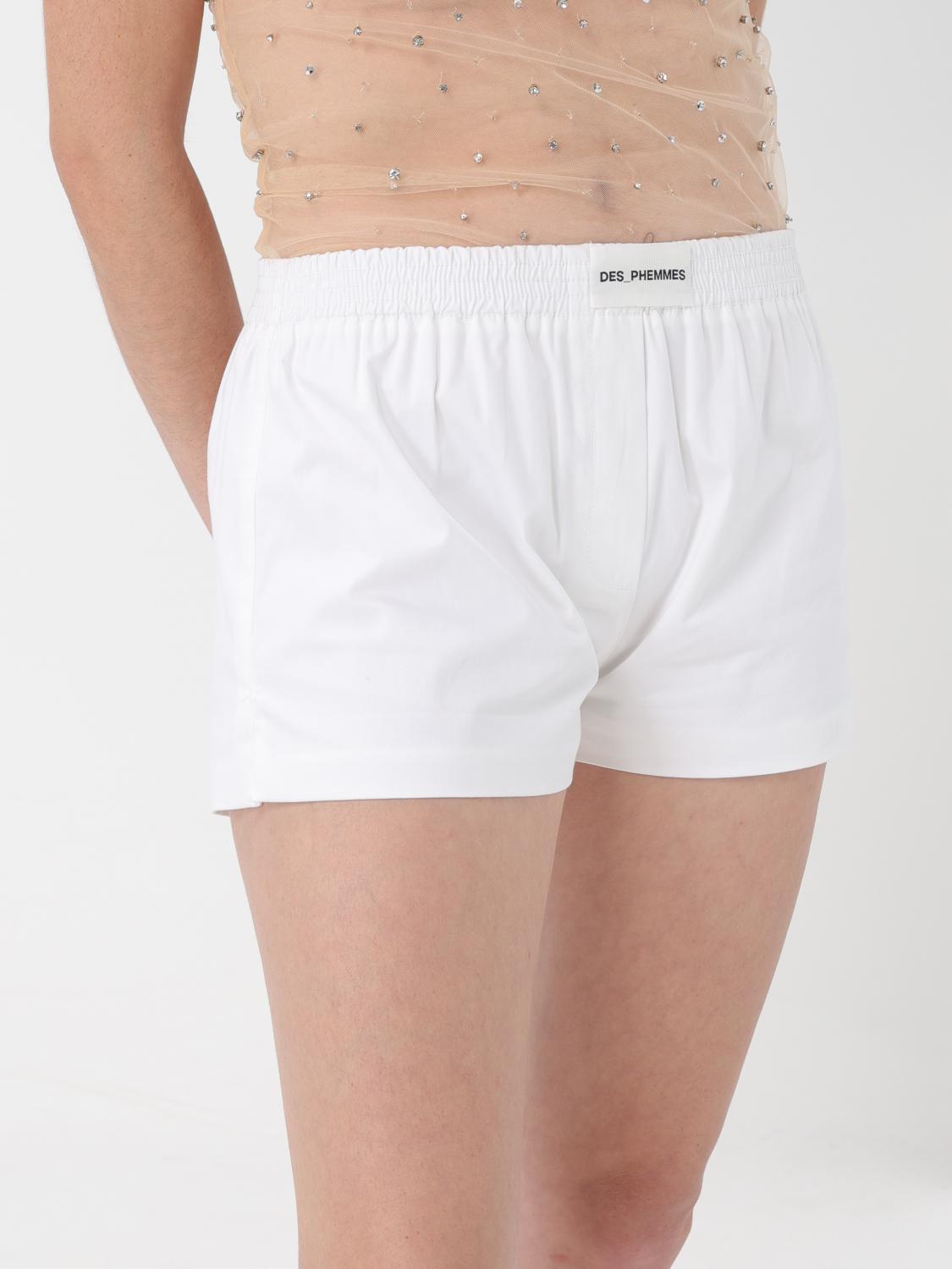 DES PHEMMES PANTALONI: Pantalone donna Des Phemmes, Bianco - Img 5