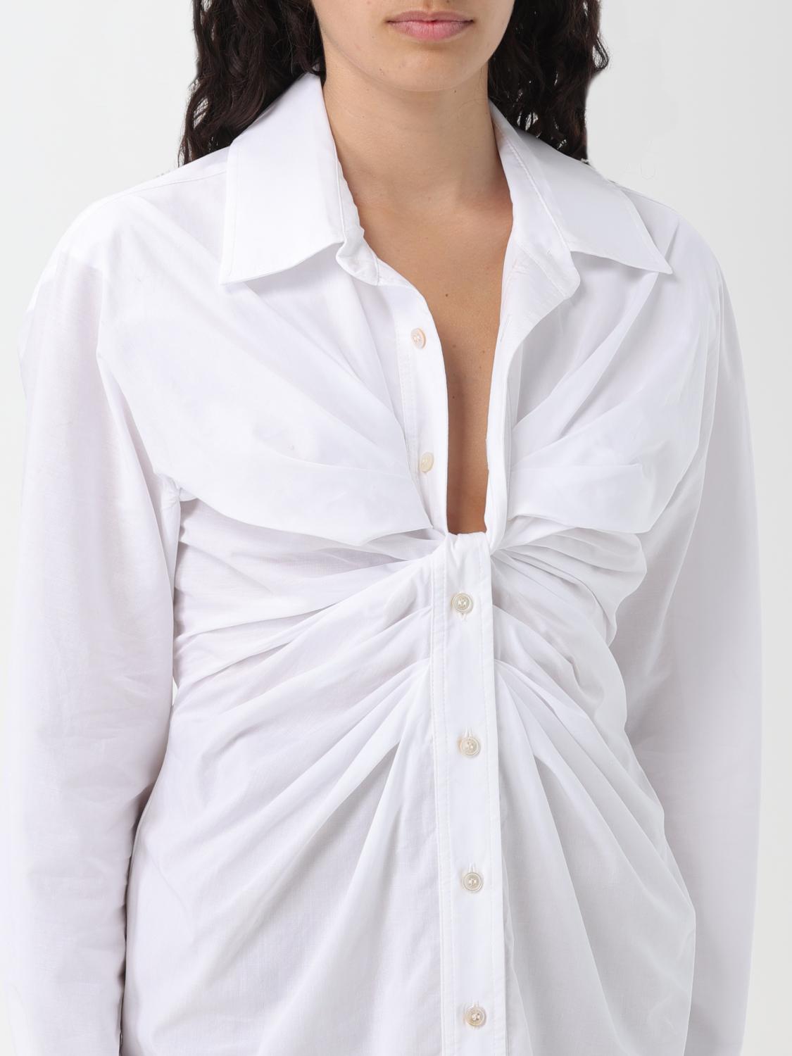 ERIKA CAVALLINI: Shirt woman - White | Erika Cavallini shirt