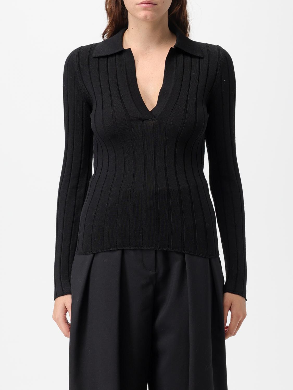 ERIKA CAVALLINI: Felpa donna Nero Maglia Erika Cavallini