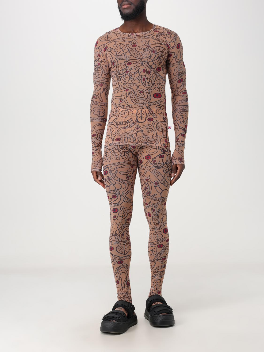 WALTER VAN BEIRENDONCK PANTS: Pants men Walter Van Beirendonck, Beige - Img 2