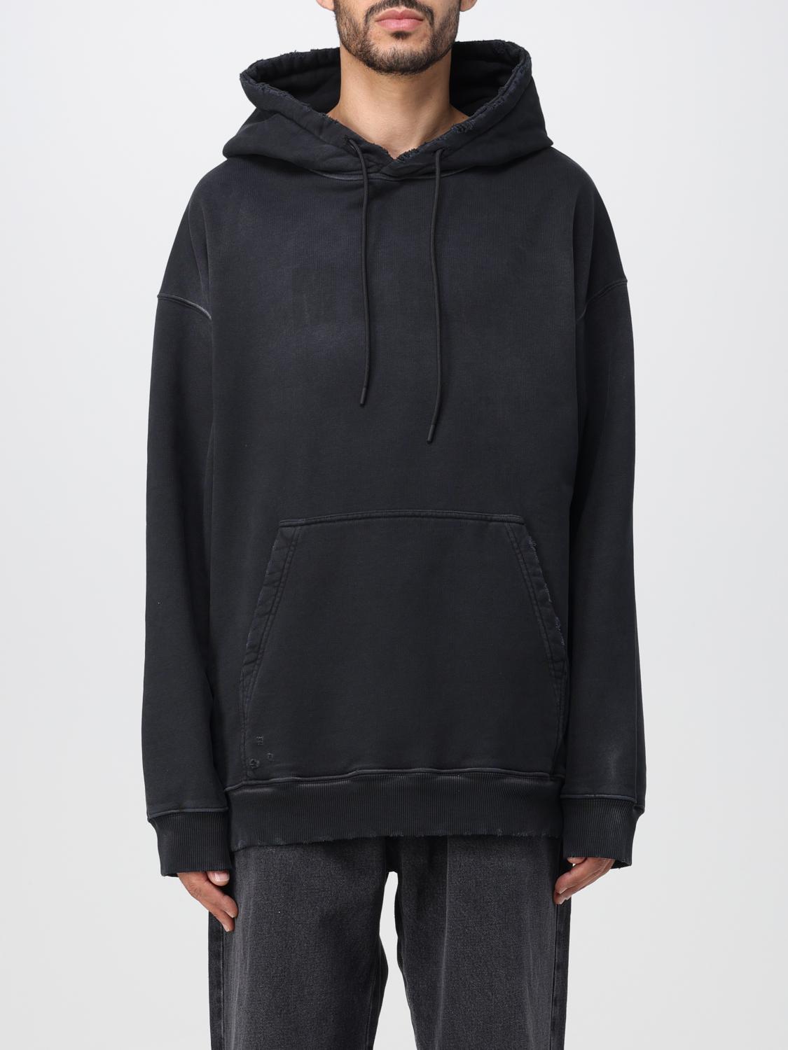 MSGM SWEATSHIRT: MSGM cotton sweatshirt, Black - Img 1