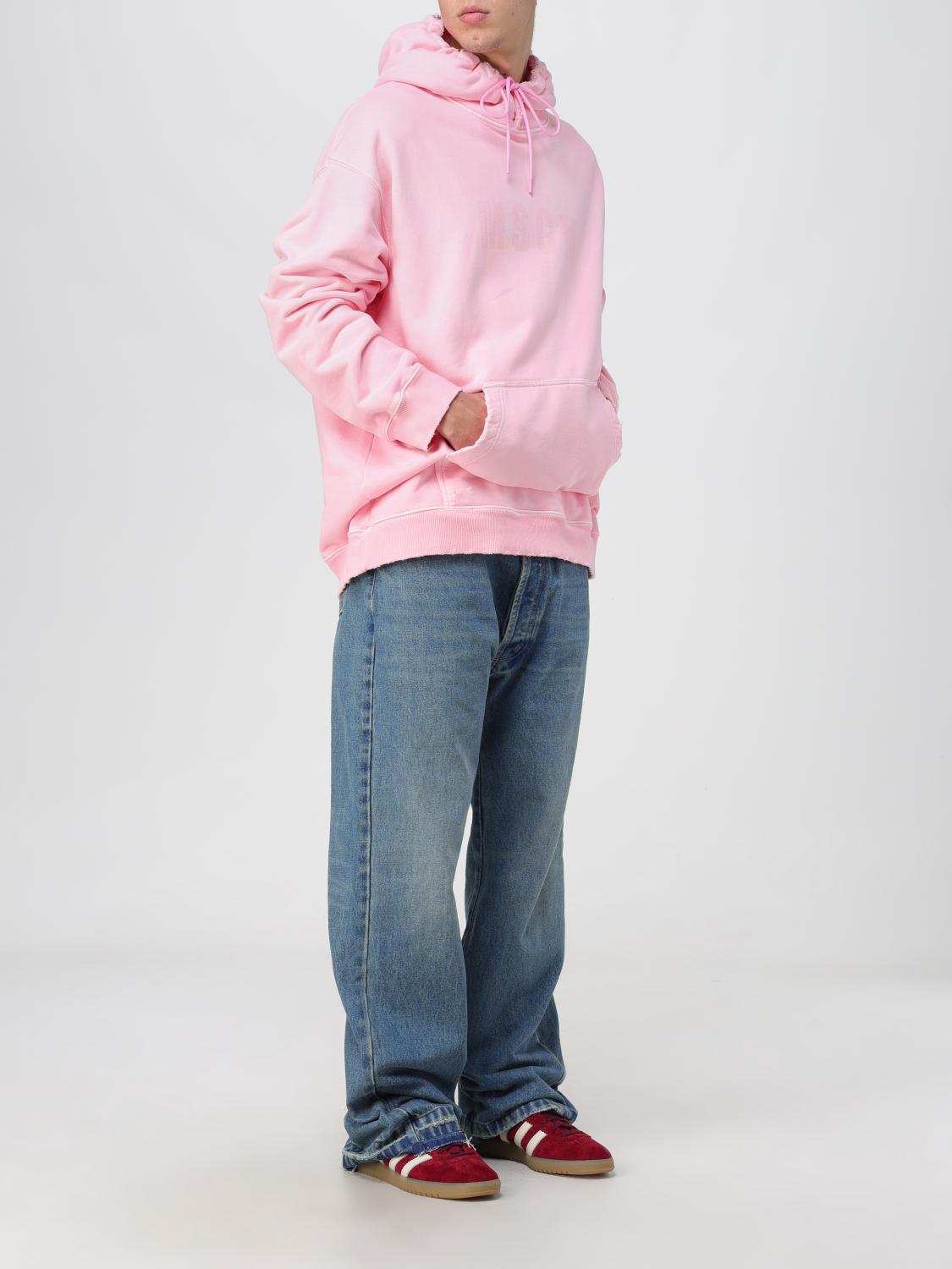 MSGM SWEATSHIRT: MSGM cotton sweatshirt, Pink - Img 2