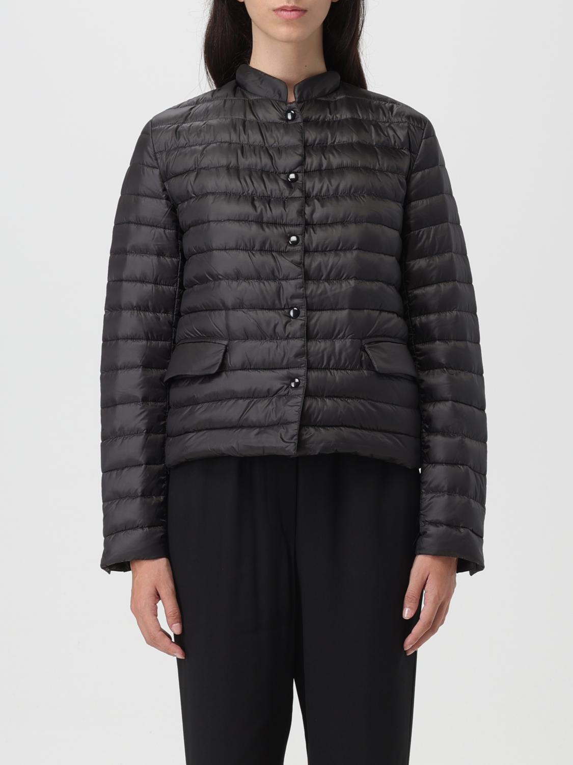 ASPESI JACKET: Coat woman Aspesi, Black - Img 1